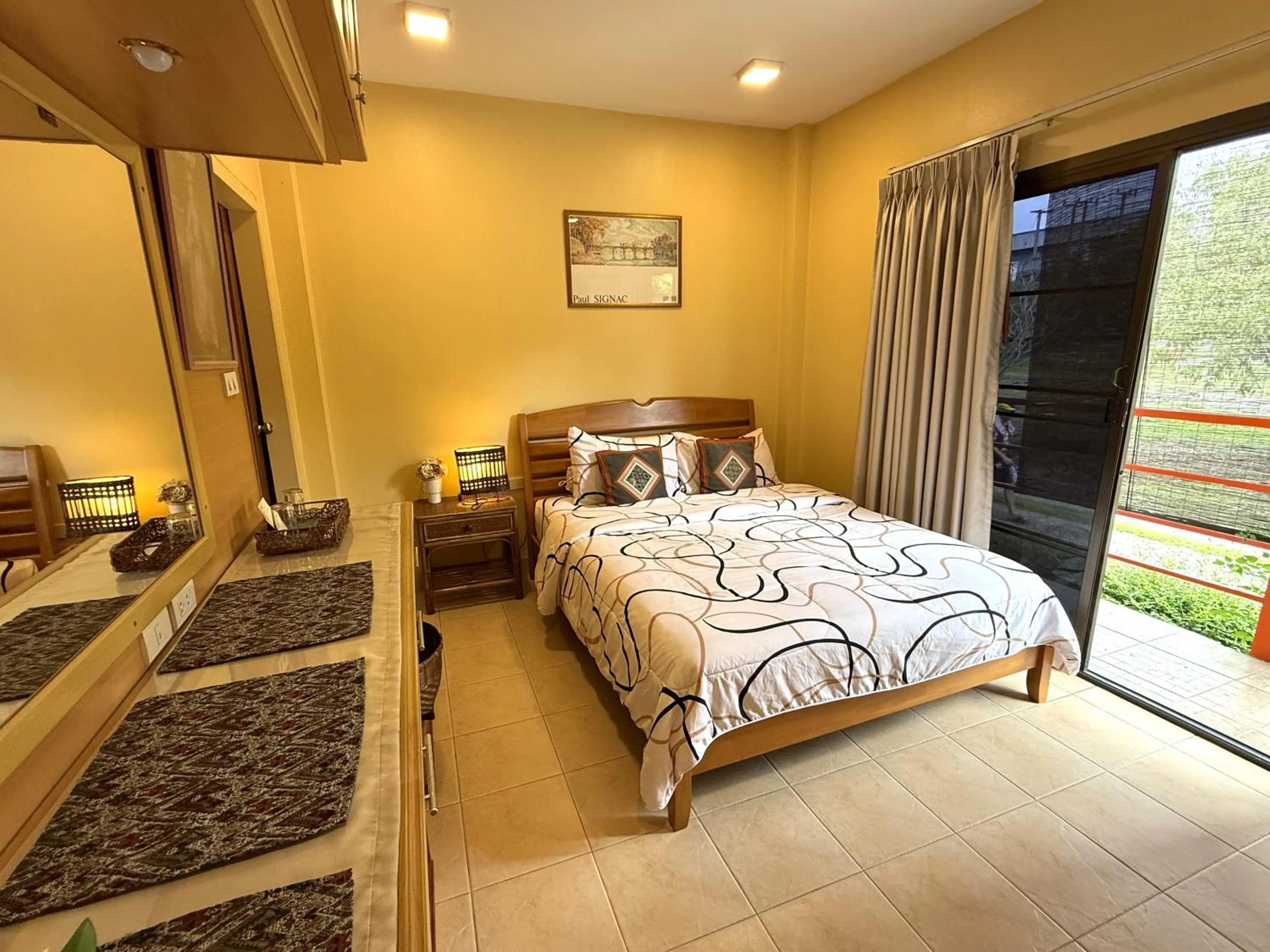 Bed in Saku Boutique Homestay