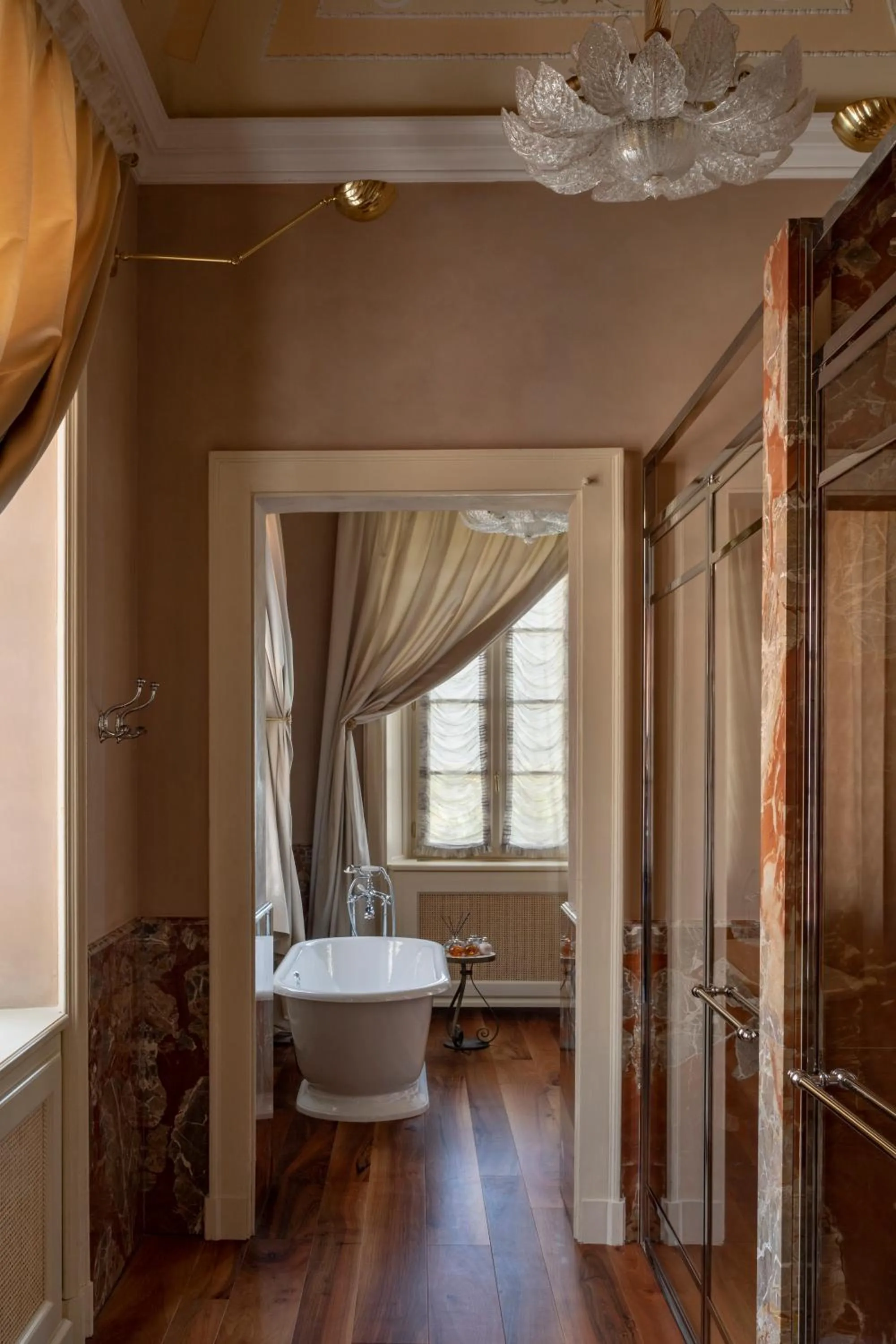 Bathroom, Bed in Passalacqua