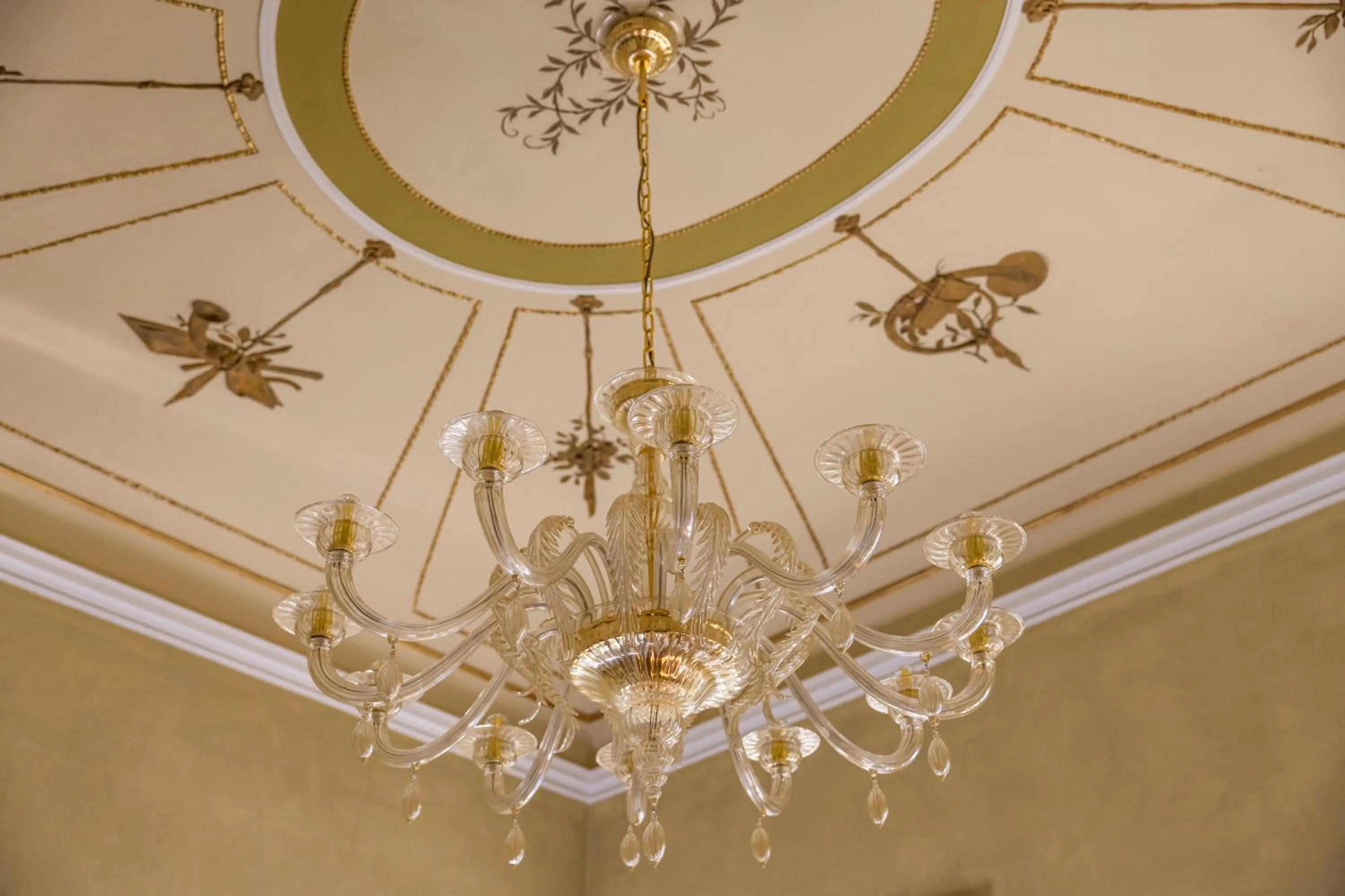 Decorative detail in Passalacqua