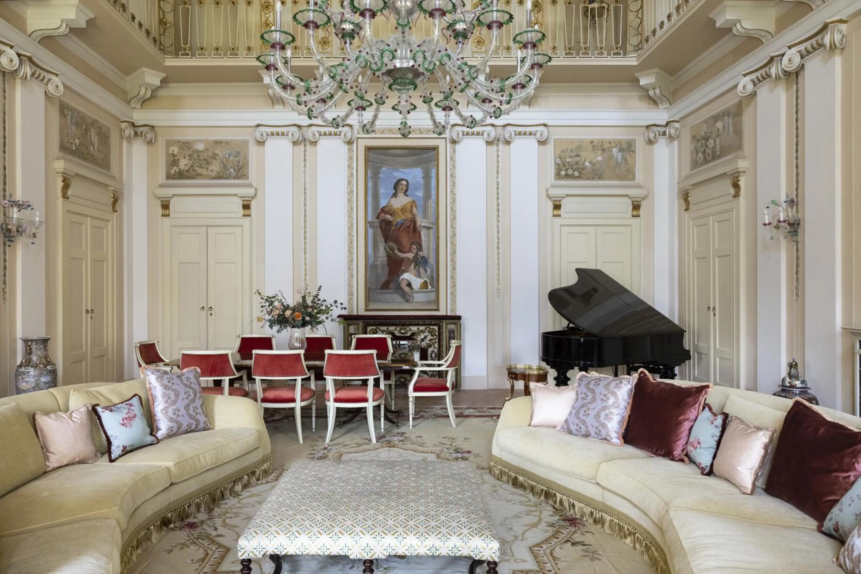 Living room in Passalacqua