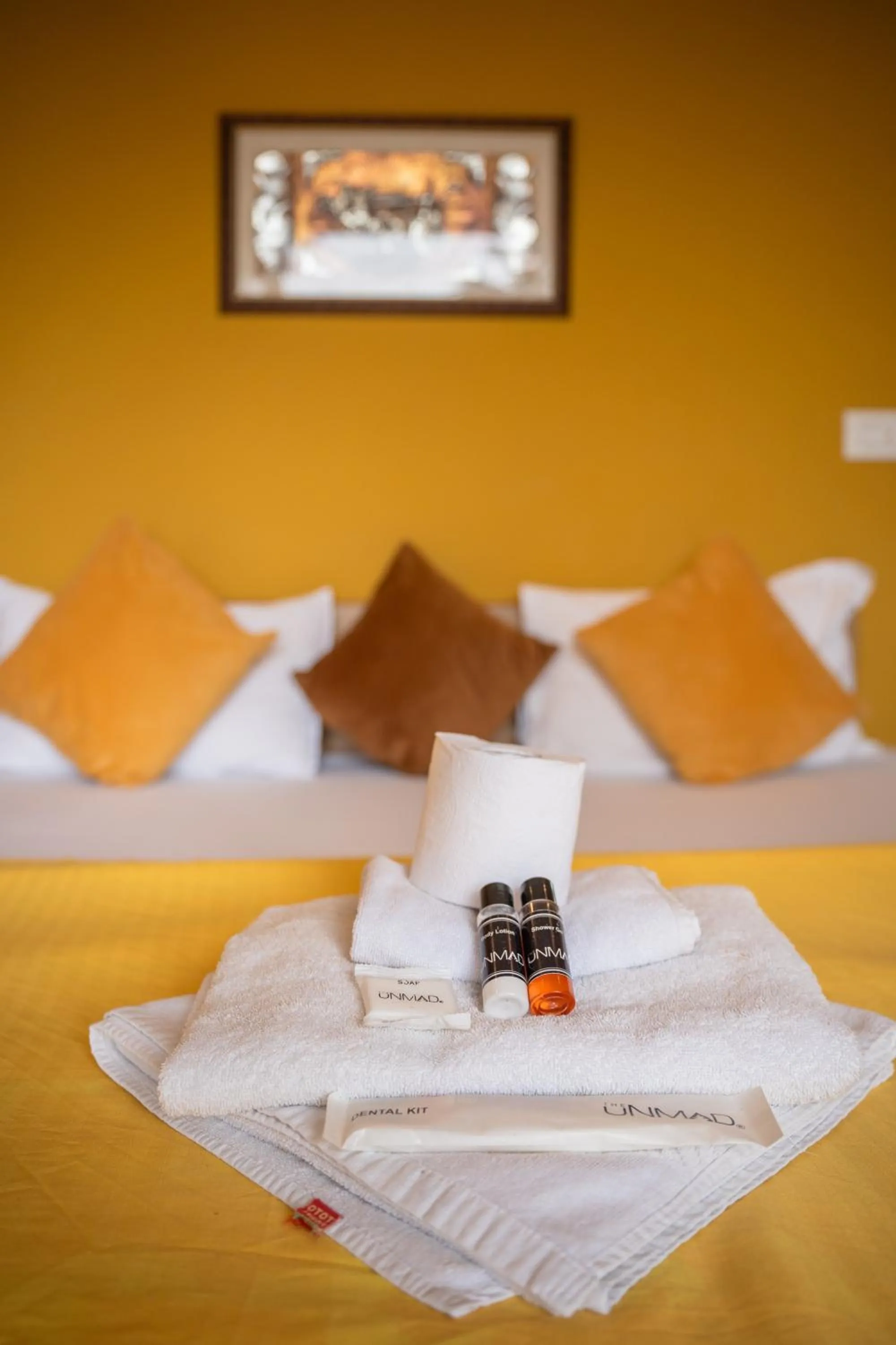 Bed in The Unmad - Dharamkot