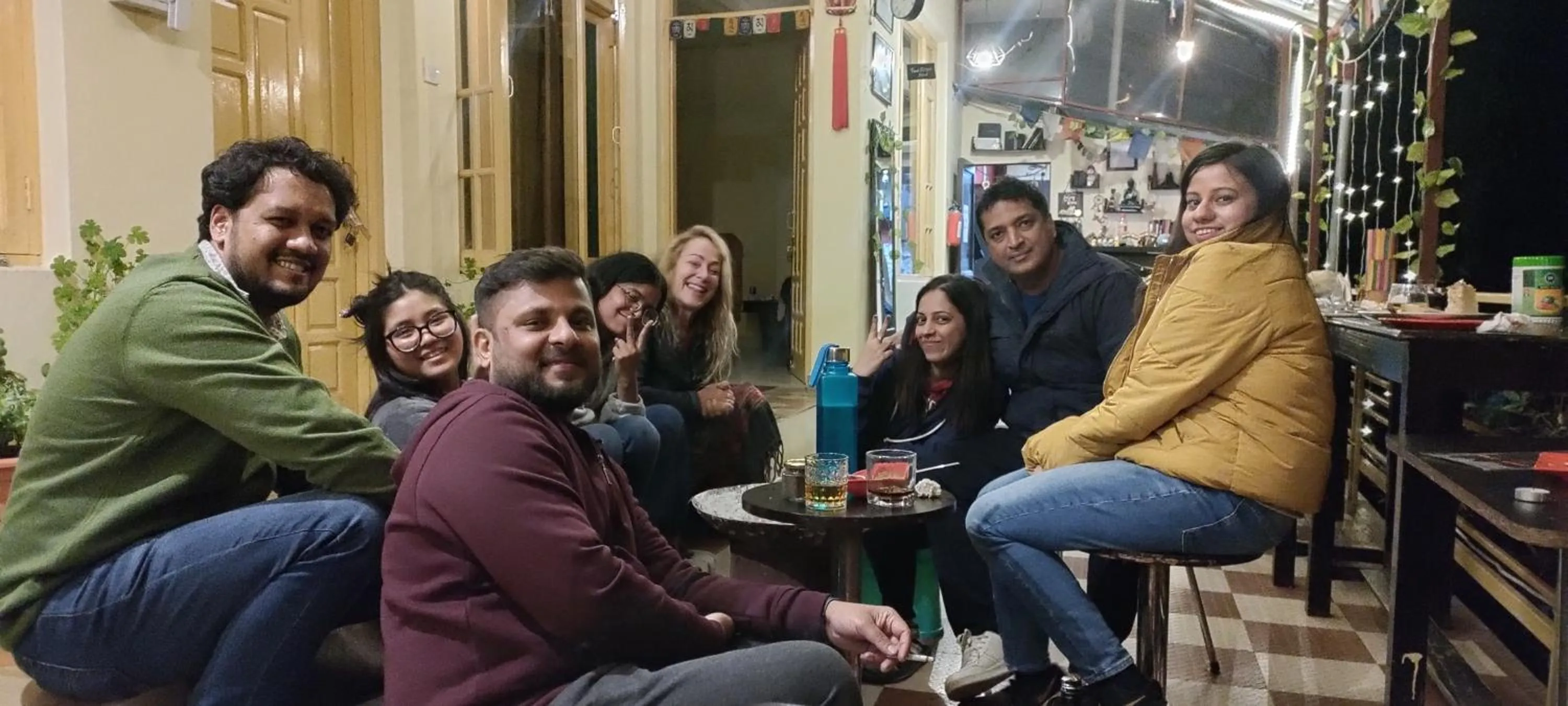 People in The Unmad - Dharamkot