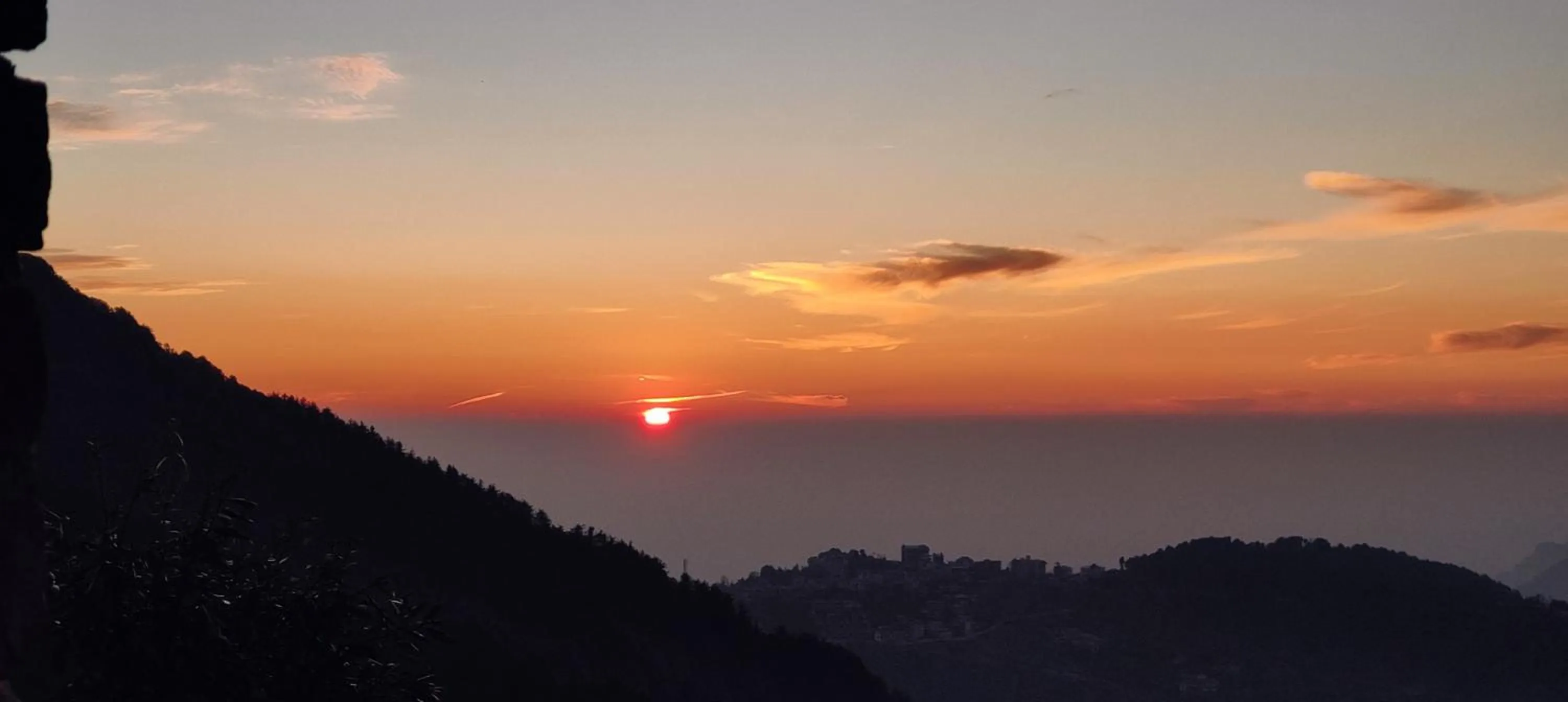 Sunset in The Unmad - Dharamkot