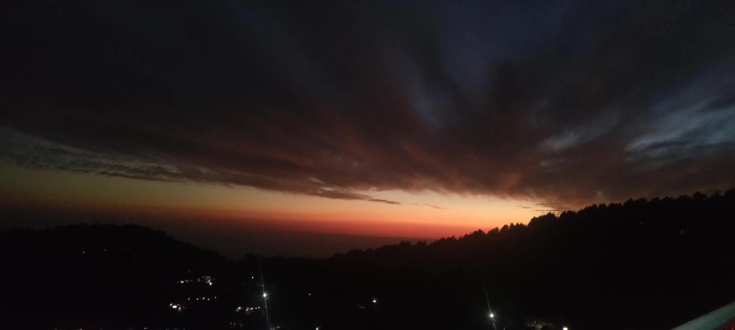 Sunset in The Unmad - Dharamkot