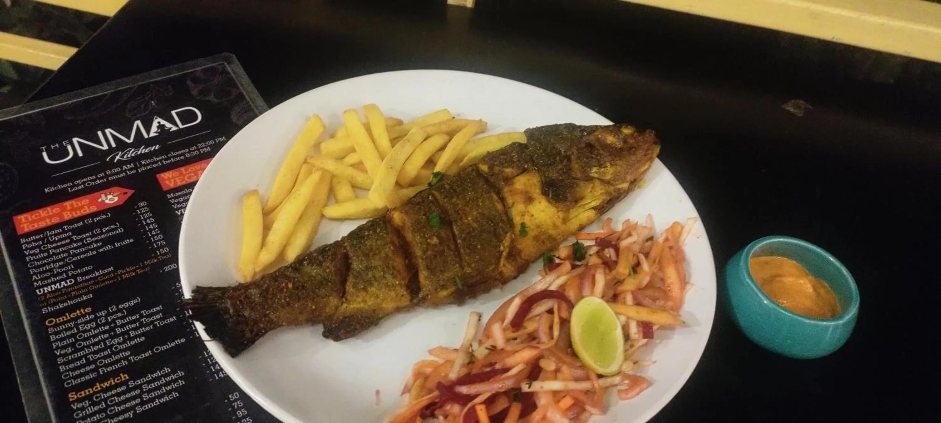 Food and drinks in The Unmad - Dharamkot