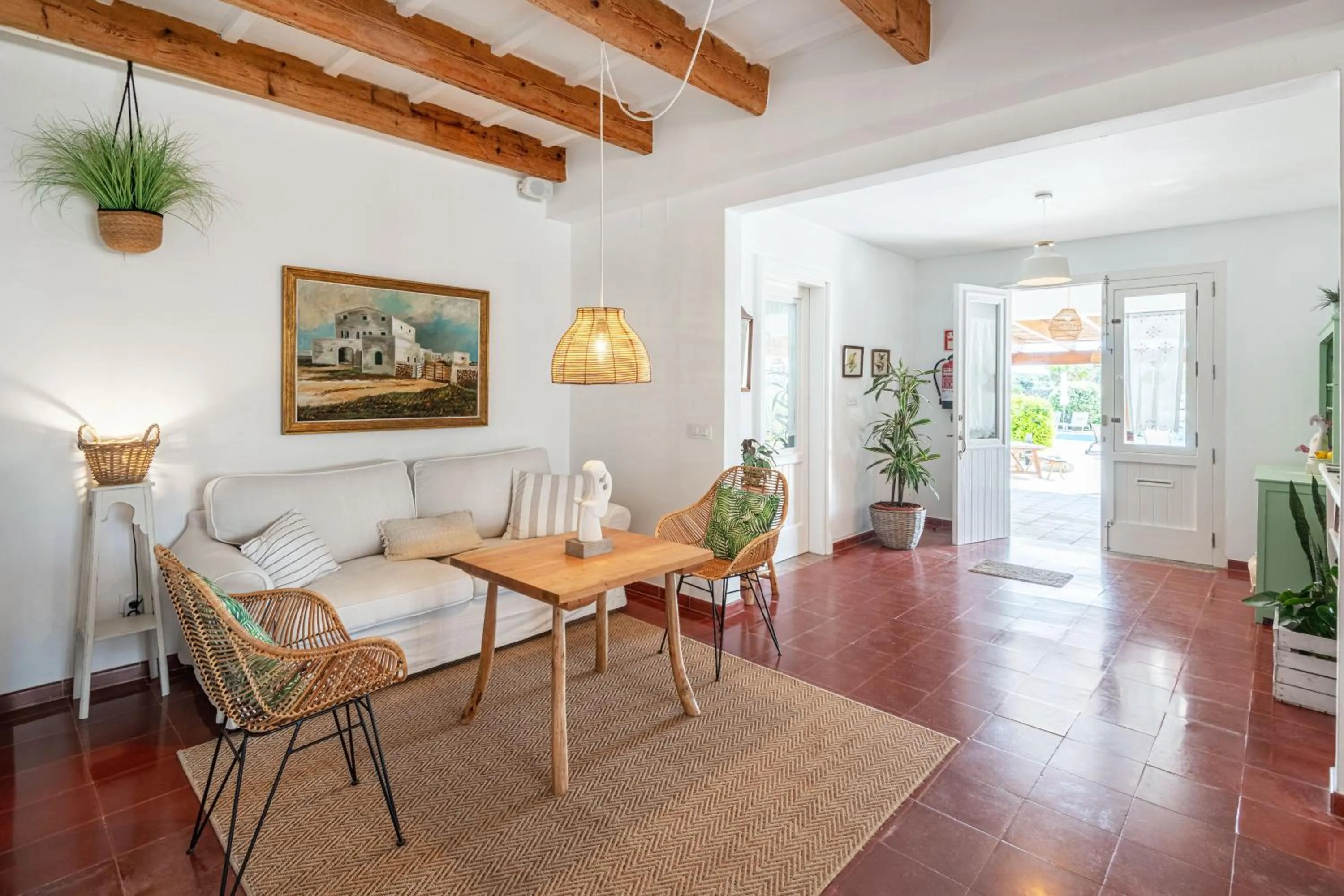 Living room in Agroturismo Son Juaneda