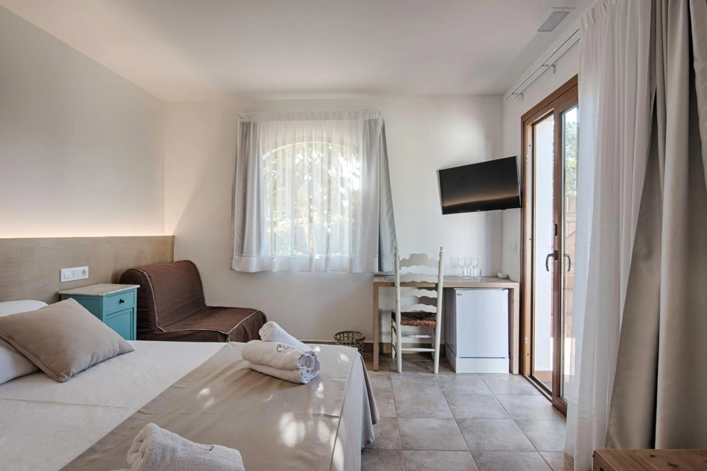 TV and multimedia, Bed in Agroturismo Son Juaneda