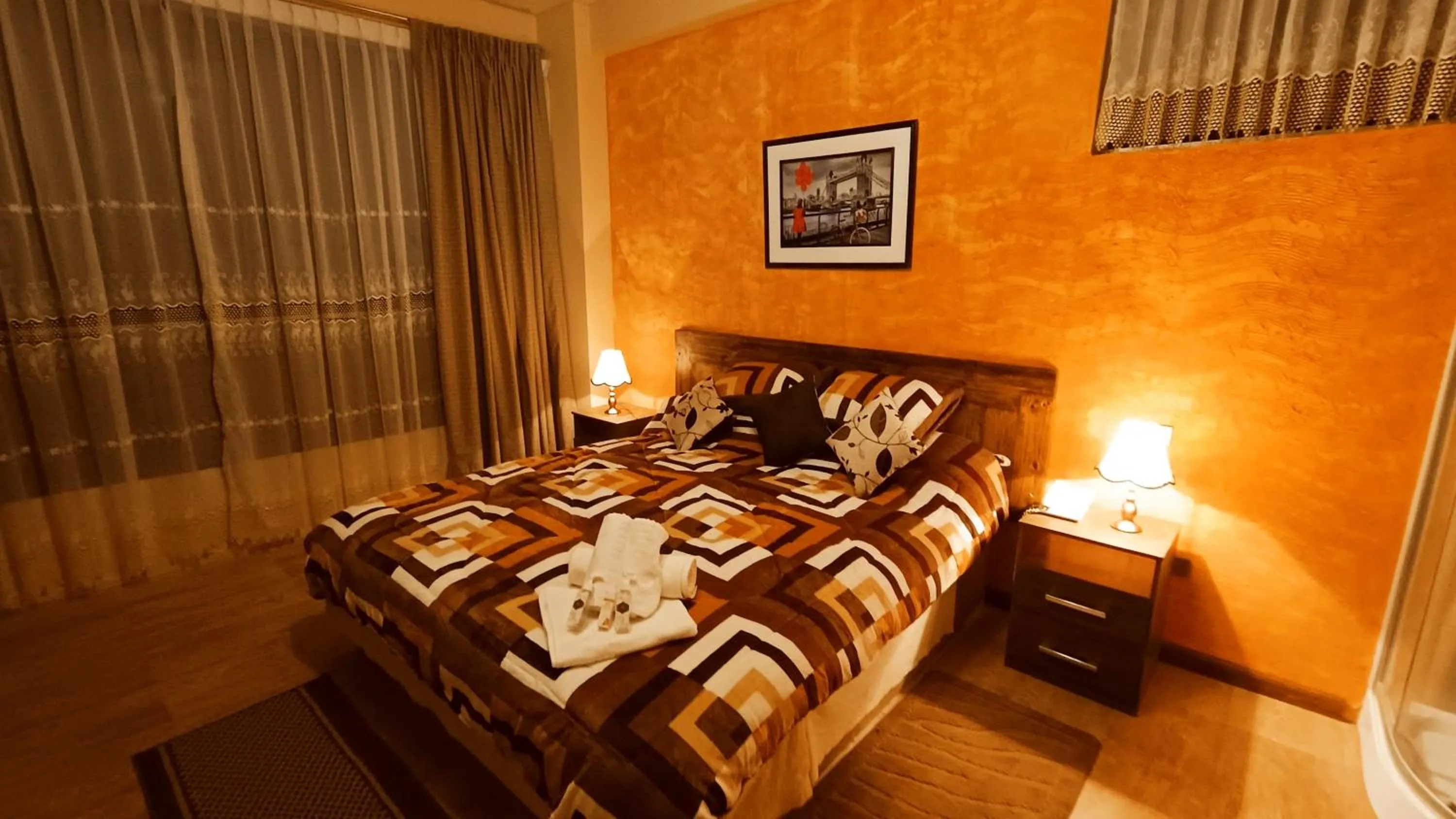 Bed in Hotel Gran Aurum