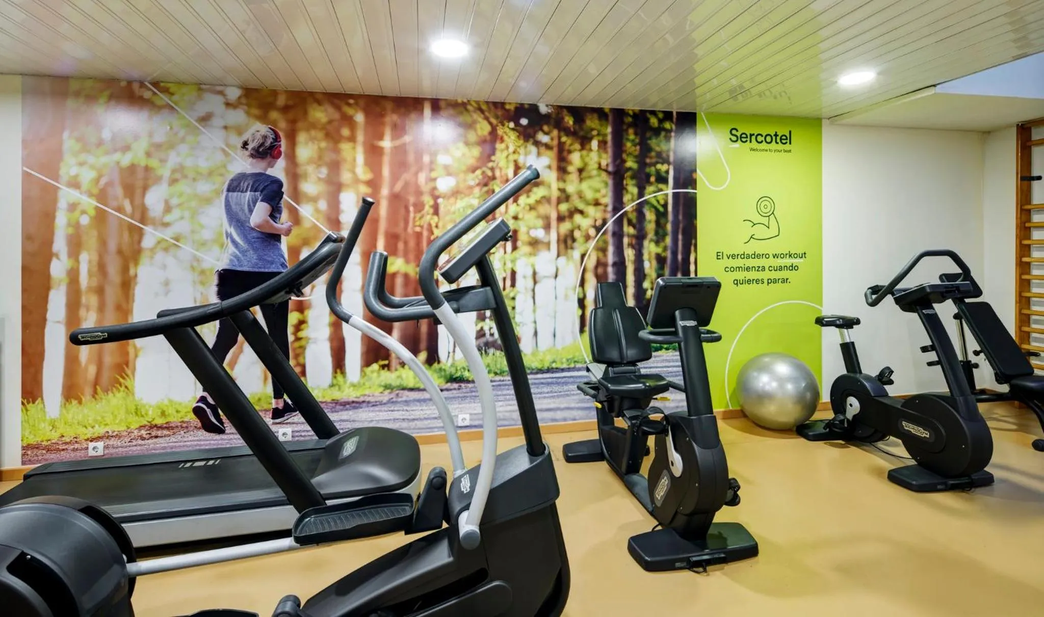 Fitness centre/facilities in Sercotel Porta Barcelona