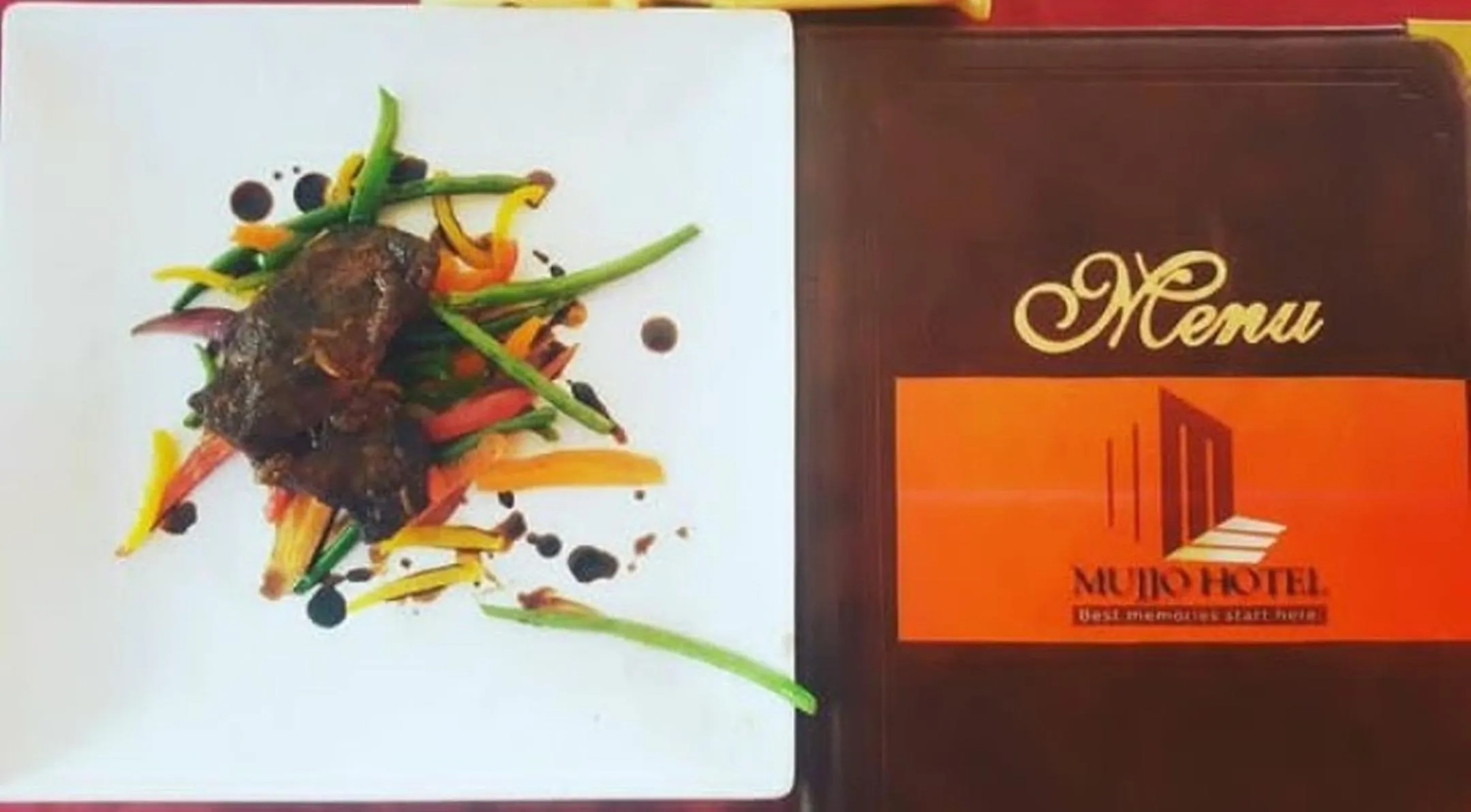 Food and drinks in Mujjo Hotel Kajjansi