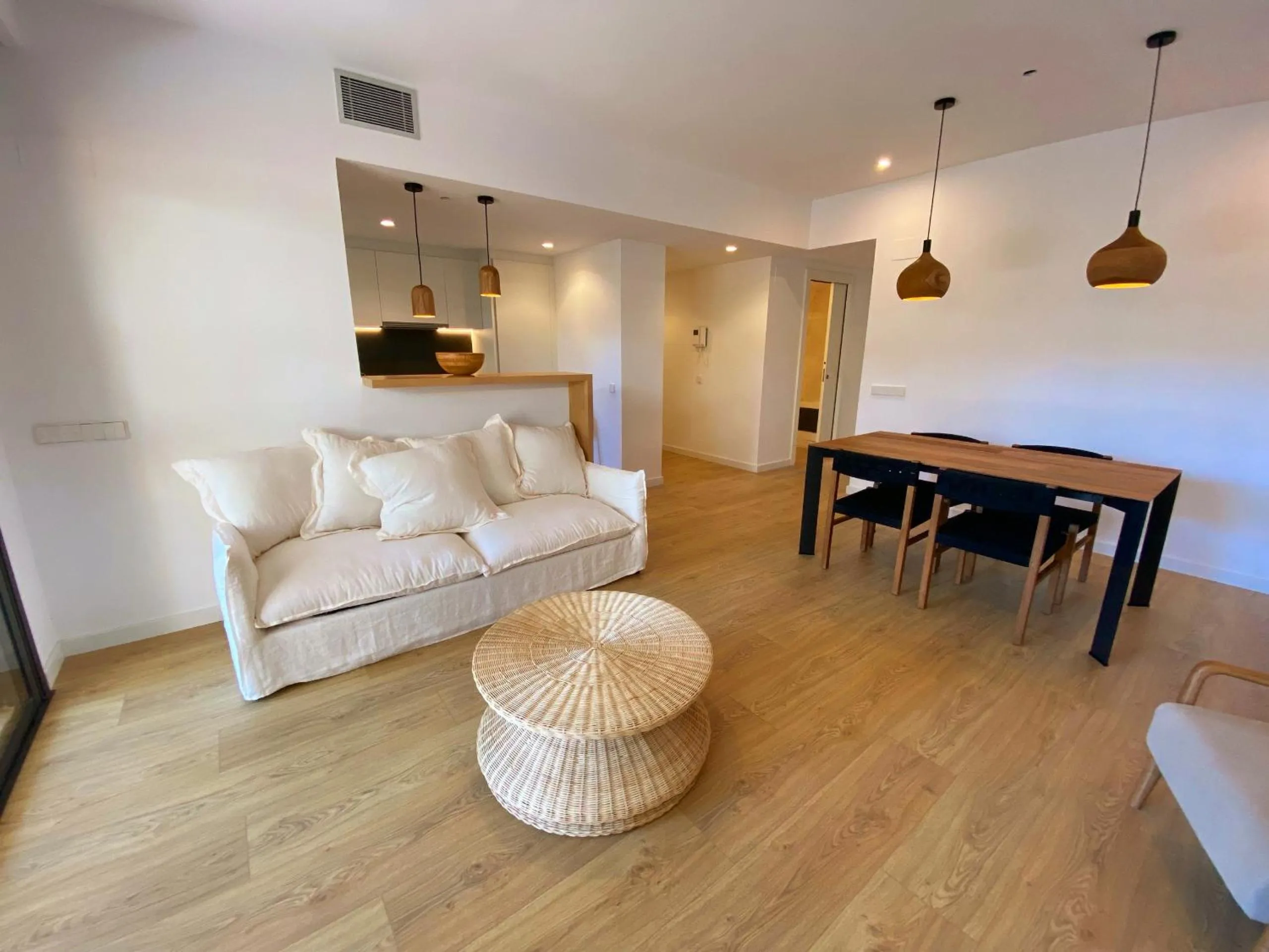 Living room in Apartamento nuevo, equipado y decorado con estilo