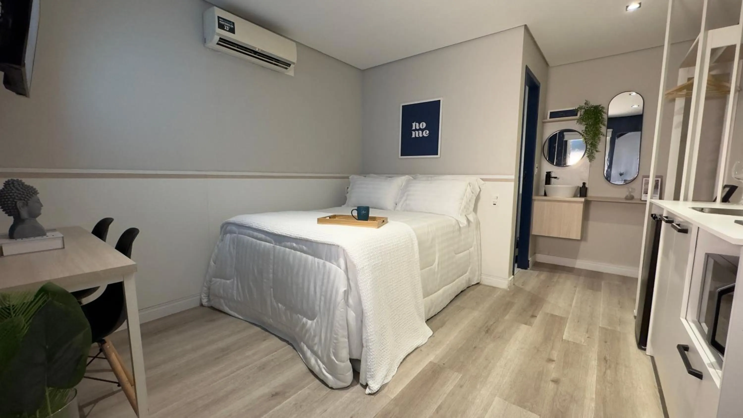 Bed in Apê Paulista Alameda Santos