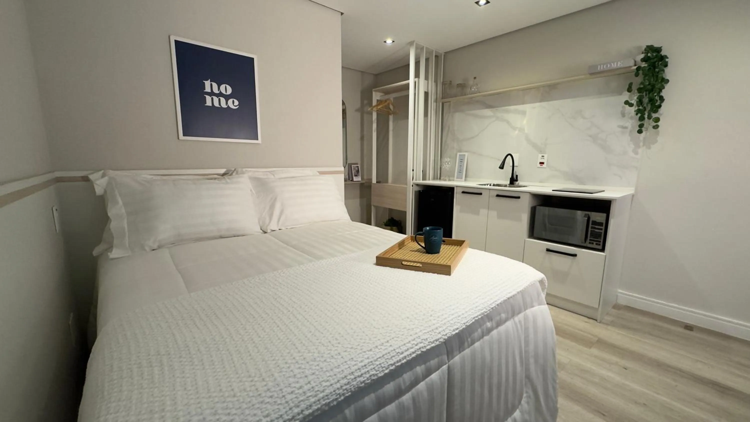 Bed in Apê Paulista Alameda Santos