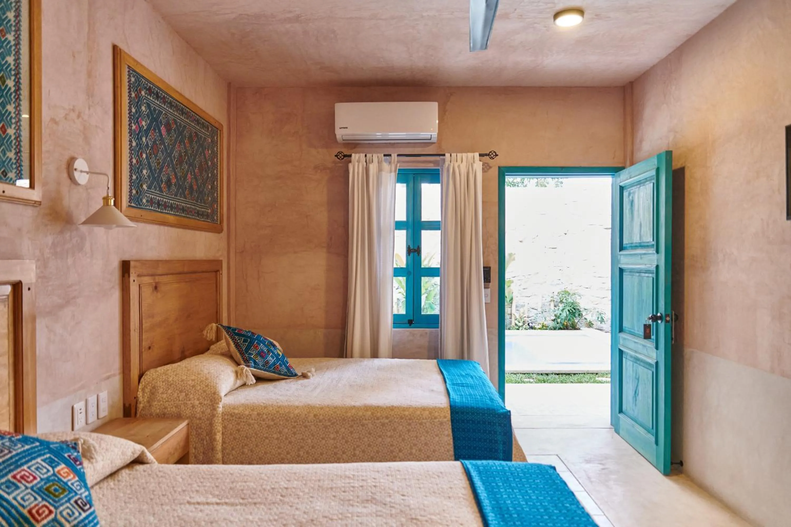 Twin Room in Hotel Mansión Chiapa
