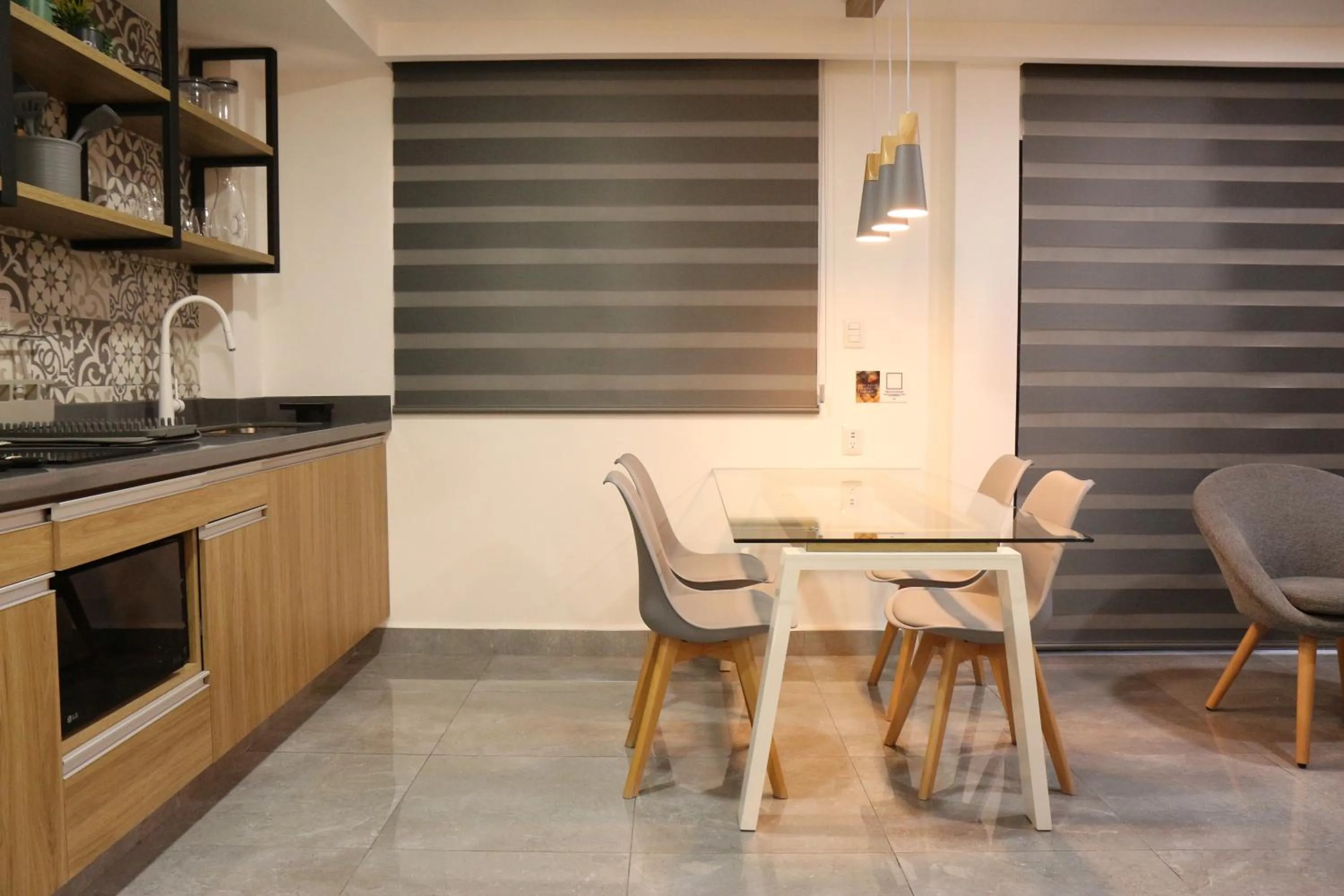 Dining area in The Lu'um House