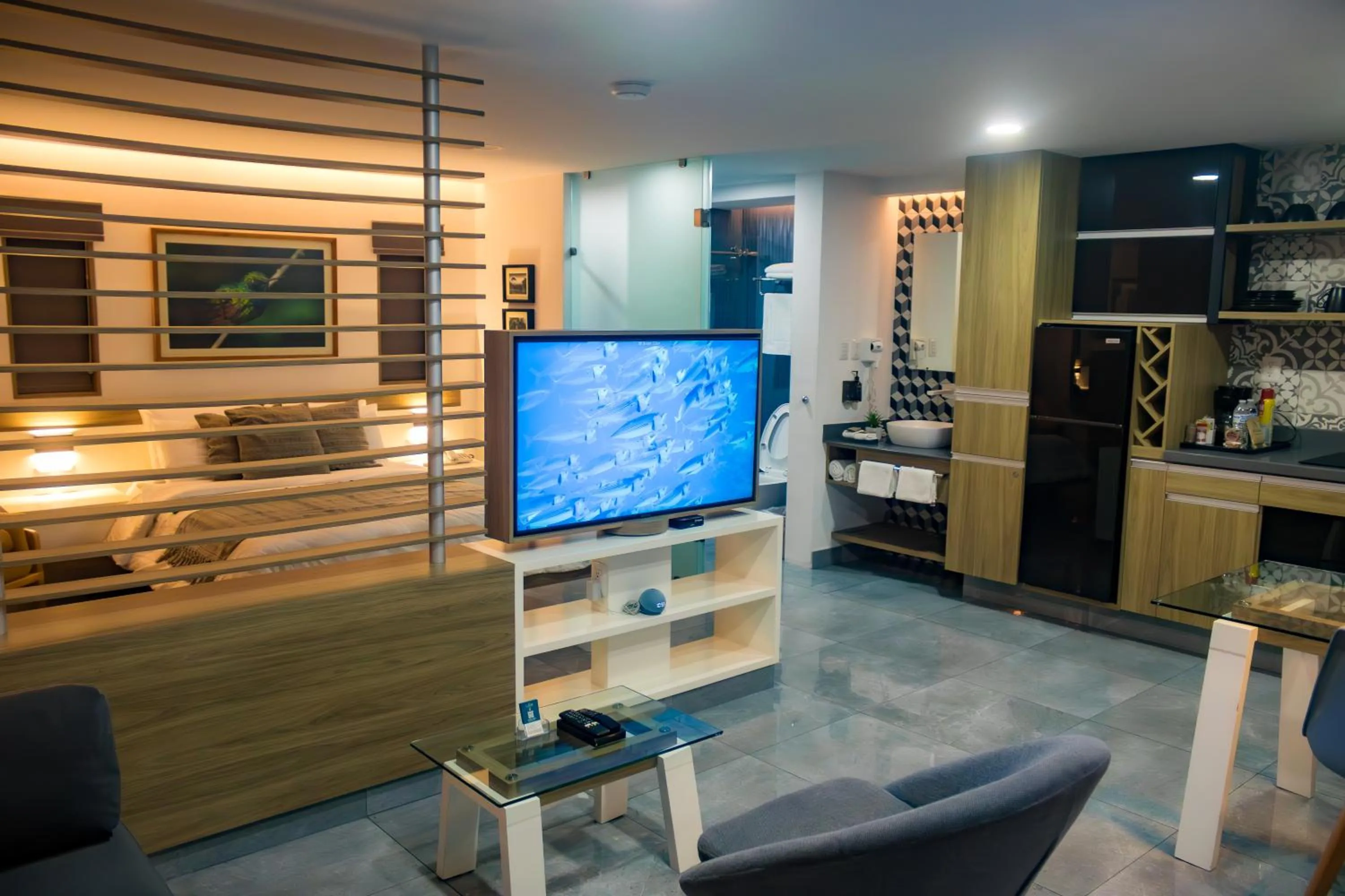 Photo of the whole room in The Lu'um House