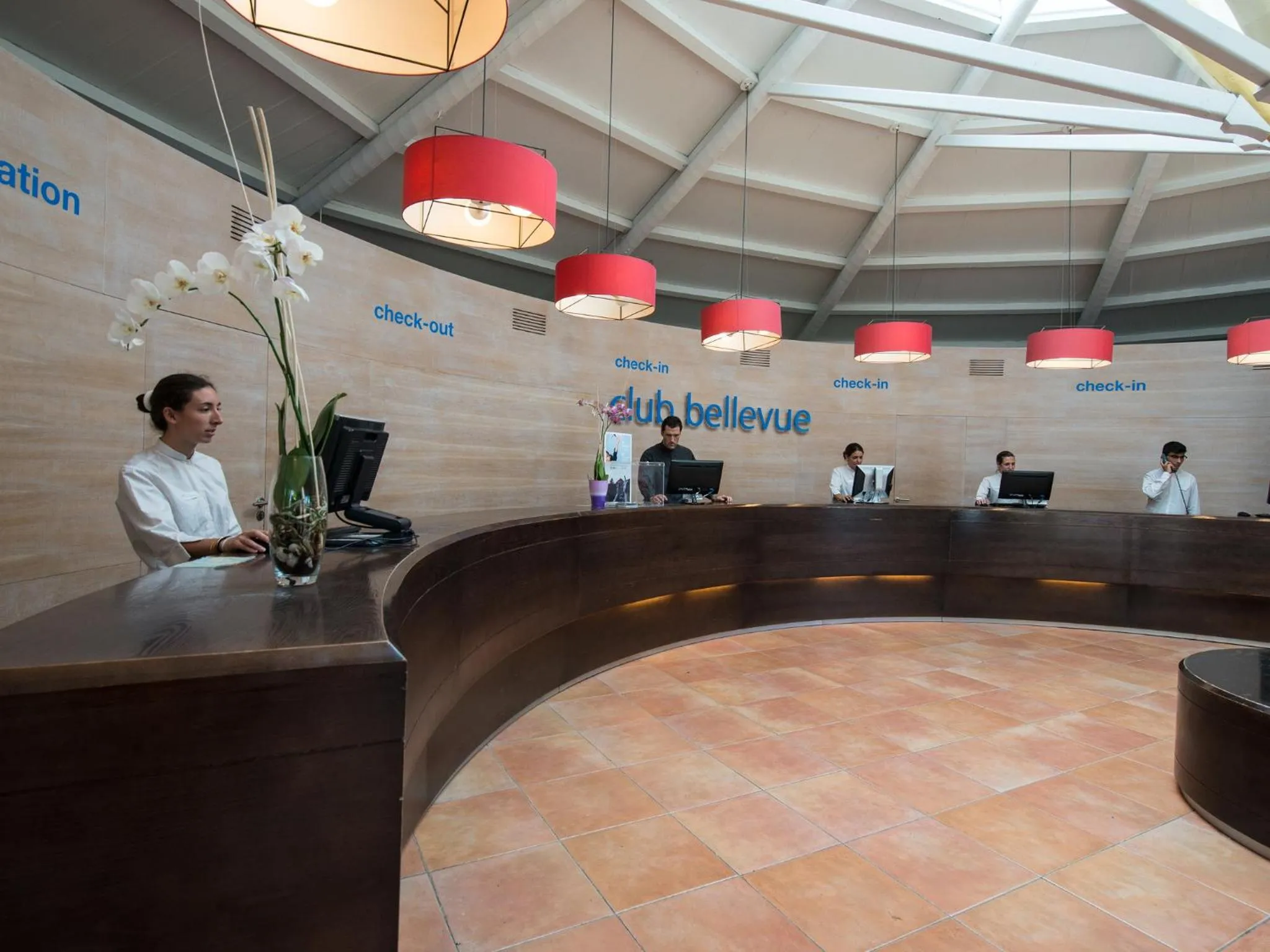 Lobby or reception in BelleVue Club