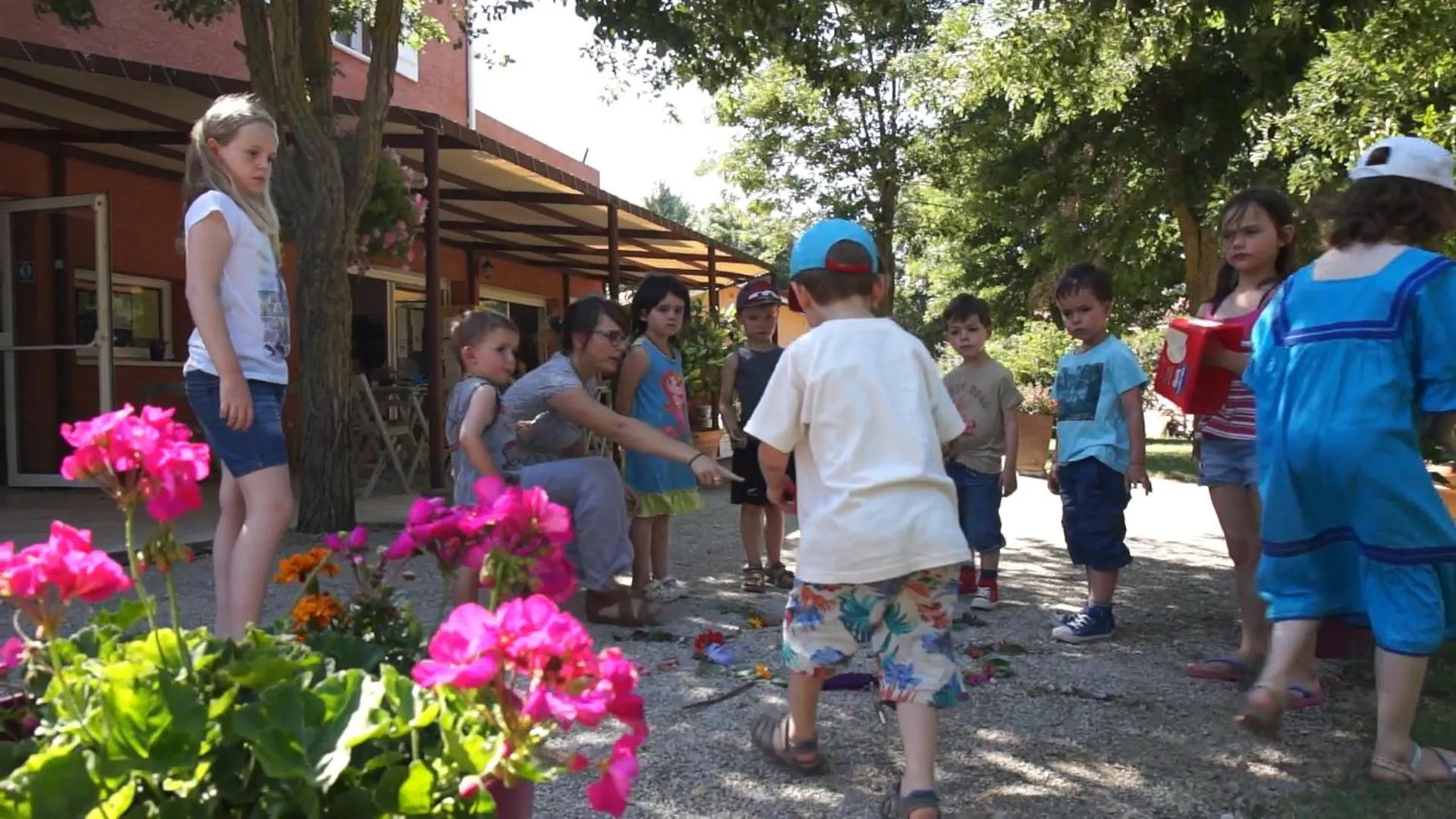 Children play ground in Le Hameau des Genets