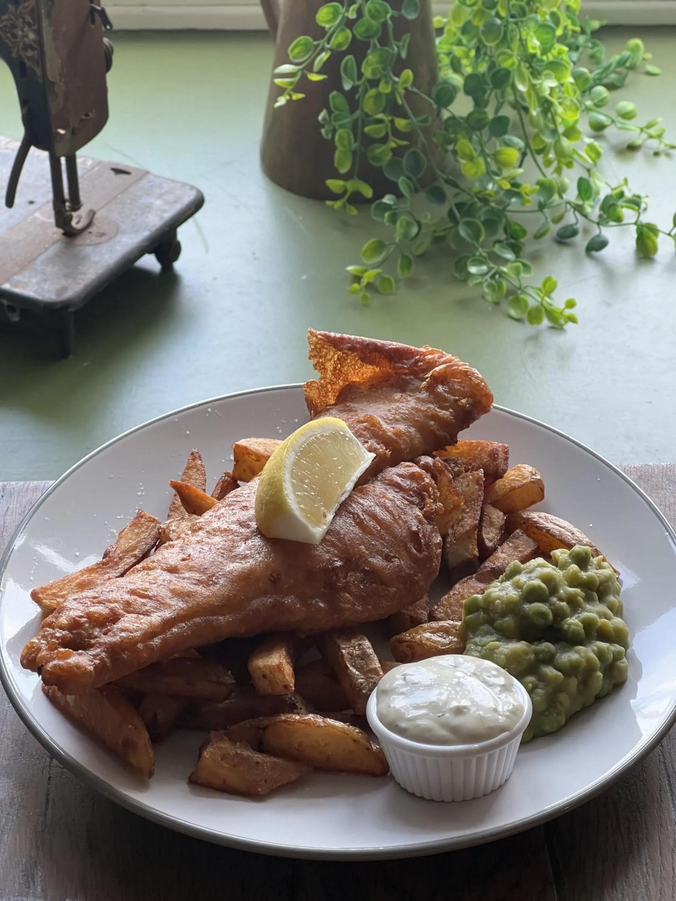 Dining area in Black Bull Hotel