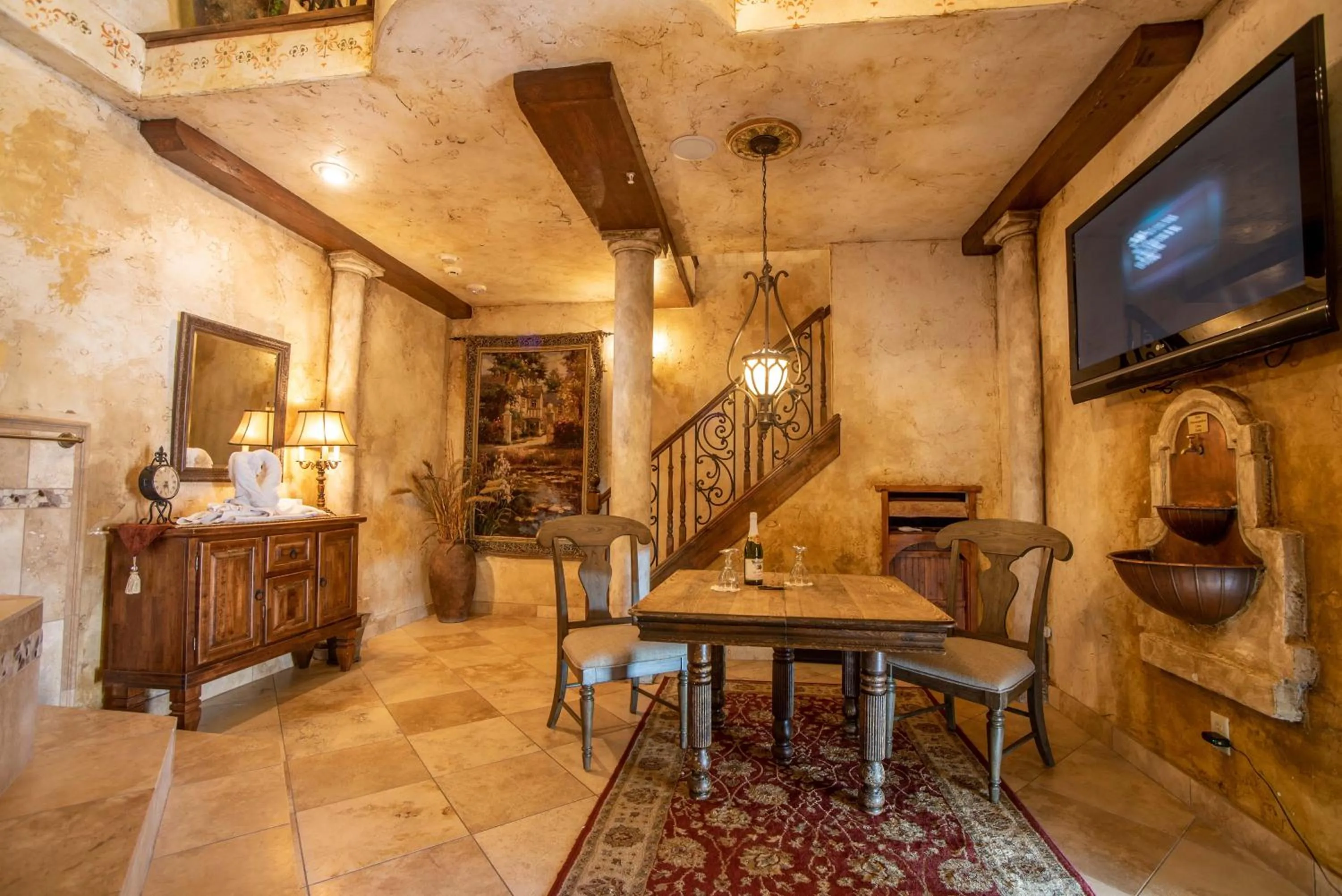 Living room in The Anniversary Inn - Logan