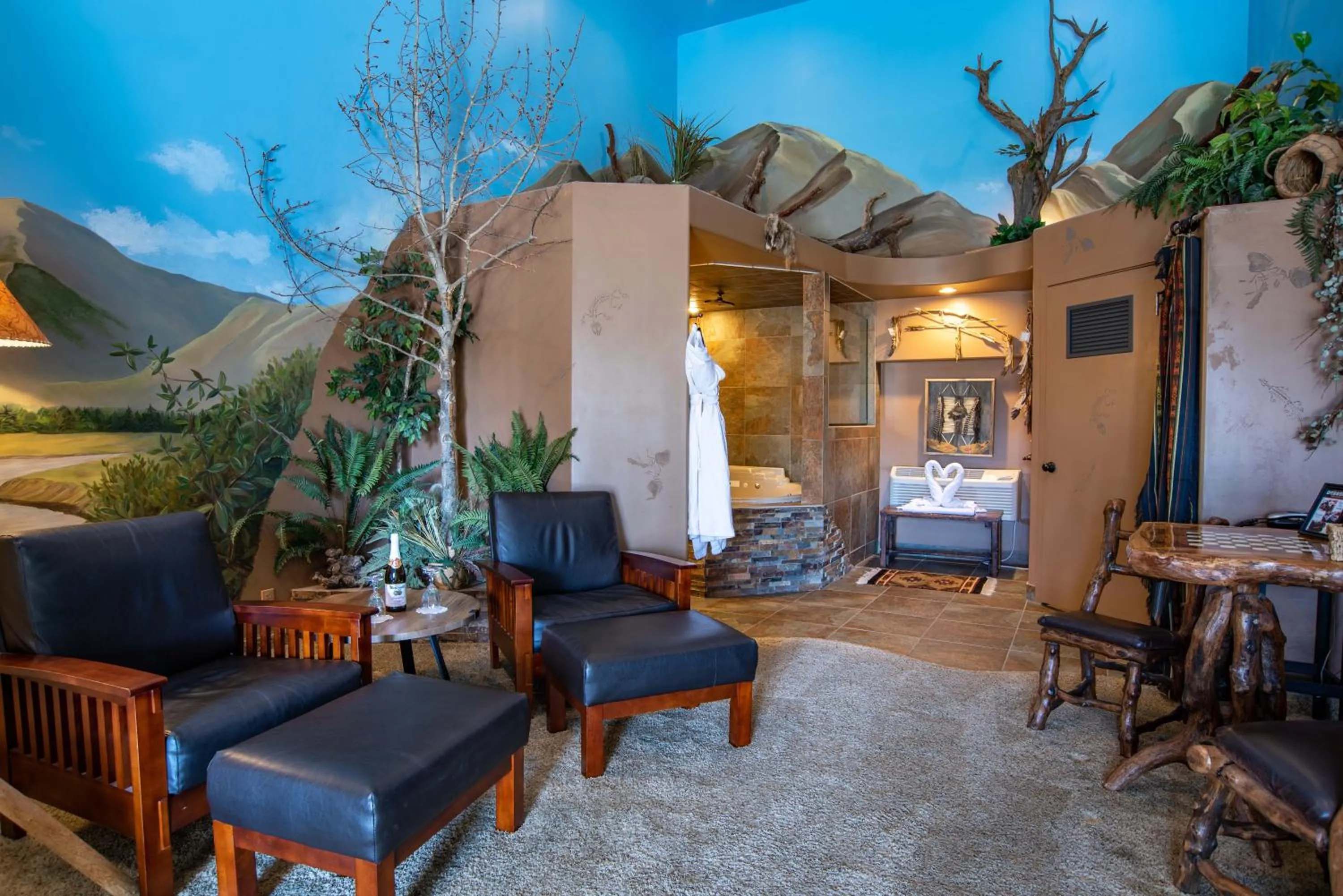 Living room in The Anniversary Inn - Logan