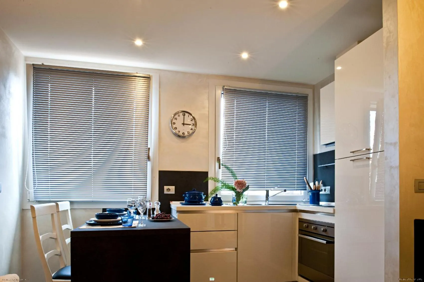 Kitchen or kitchenette in Hotel Ferro di Cavallo