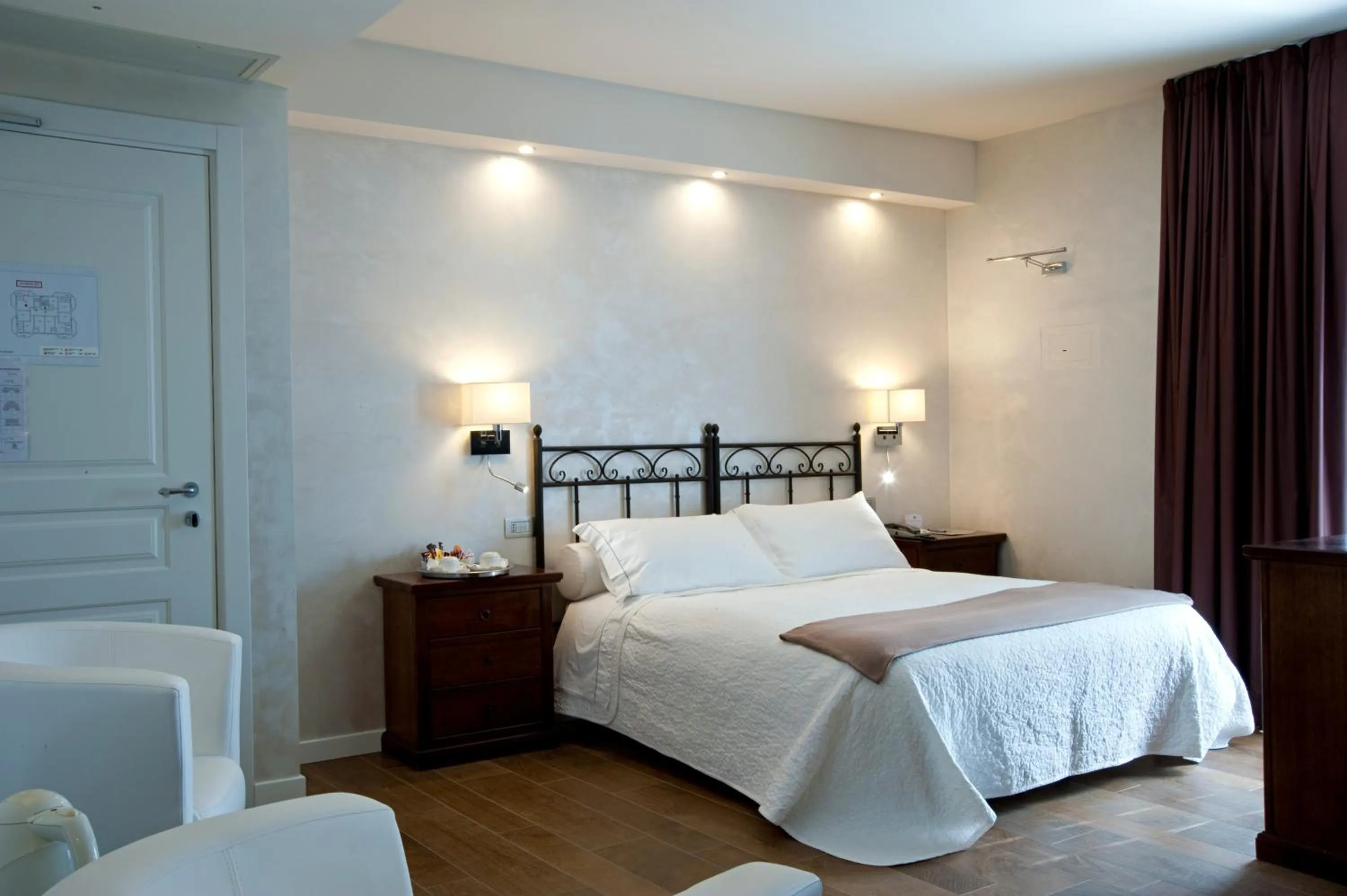 Bed in Hotel Ferro di Cavallo
