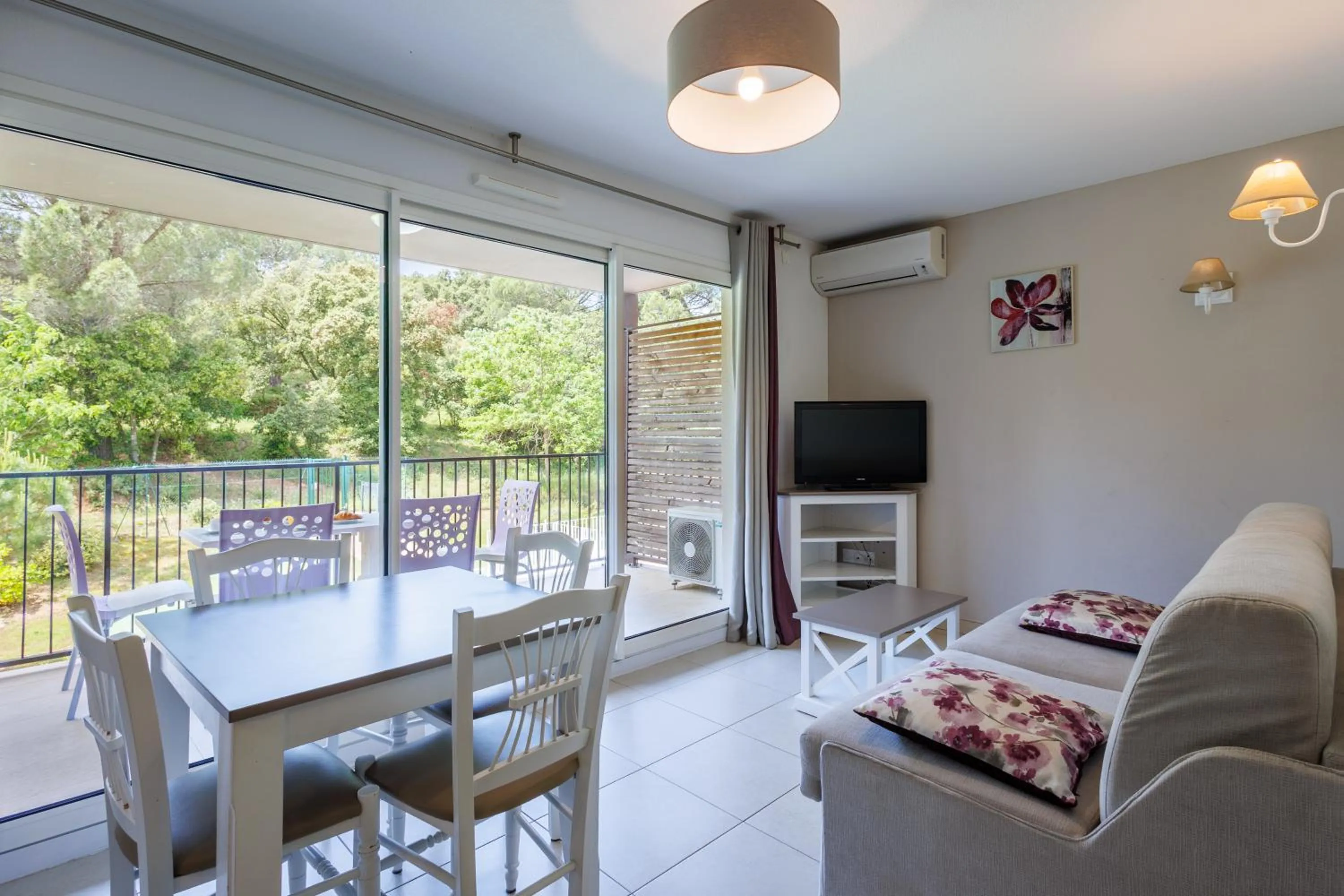 Living room in Residhotel Résidence Pont du Gard