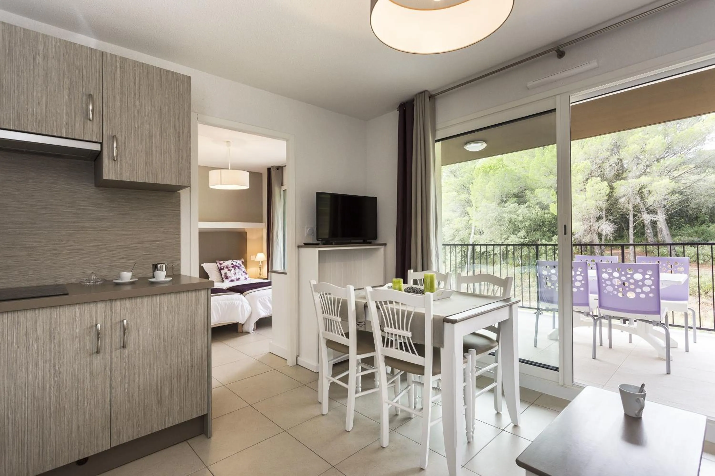 Dining area in Residhotel Résidence Pont du Gard