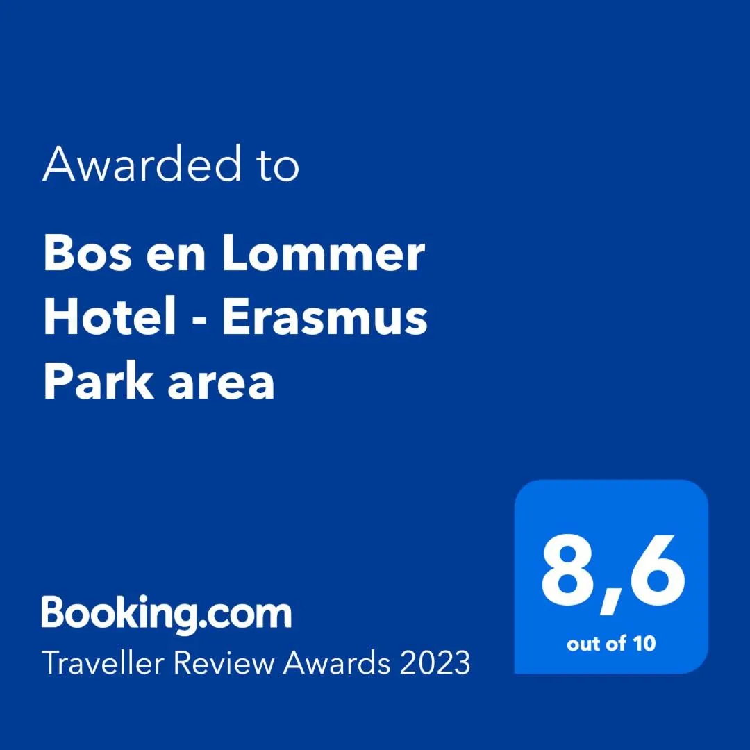 Certificate/Award in Bos en Lommer Hotel - Erasmus Park area
