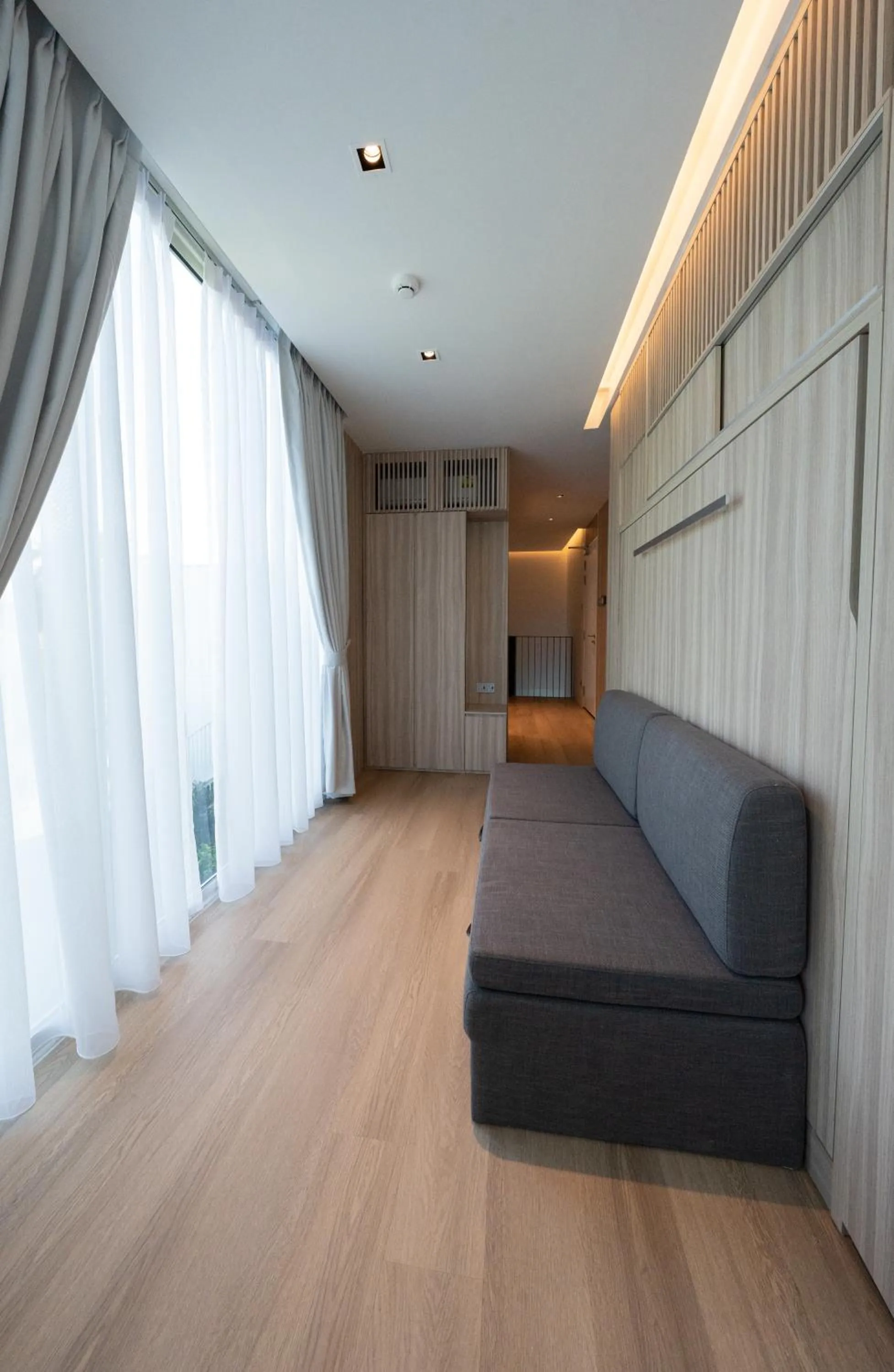 Seating area in Garden Pod at Gardens by the Bay