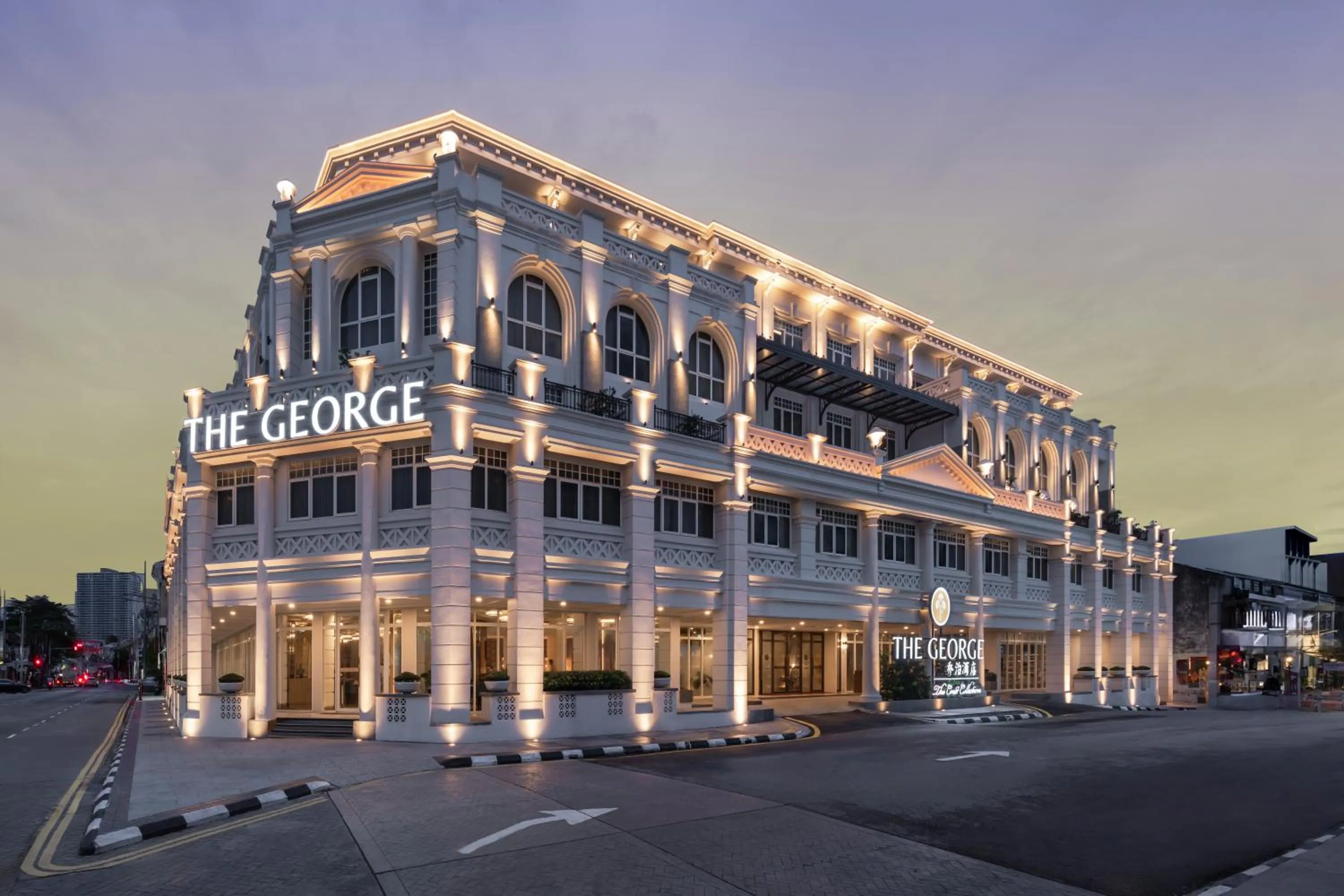 Property building in The George Penang by The Crest Collection