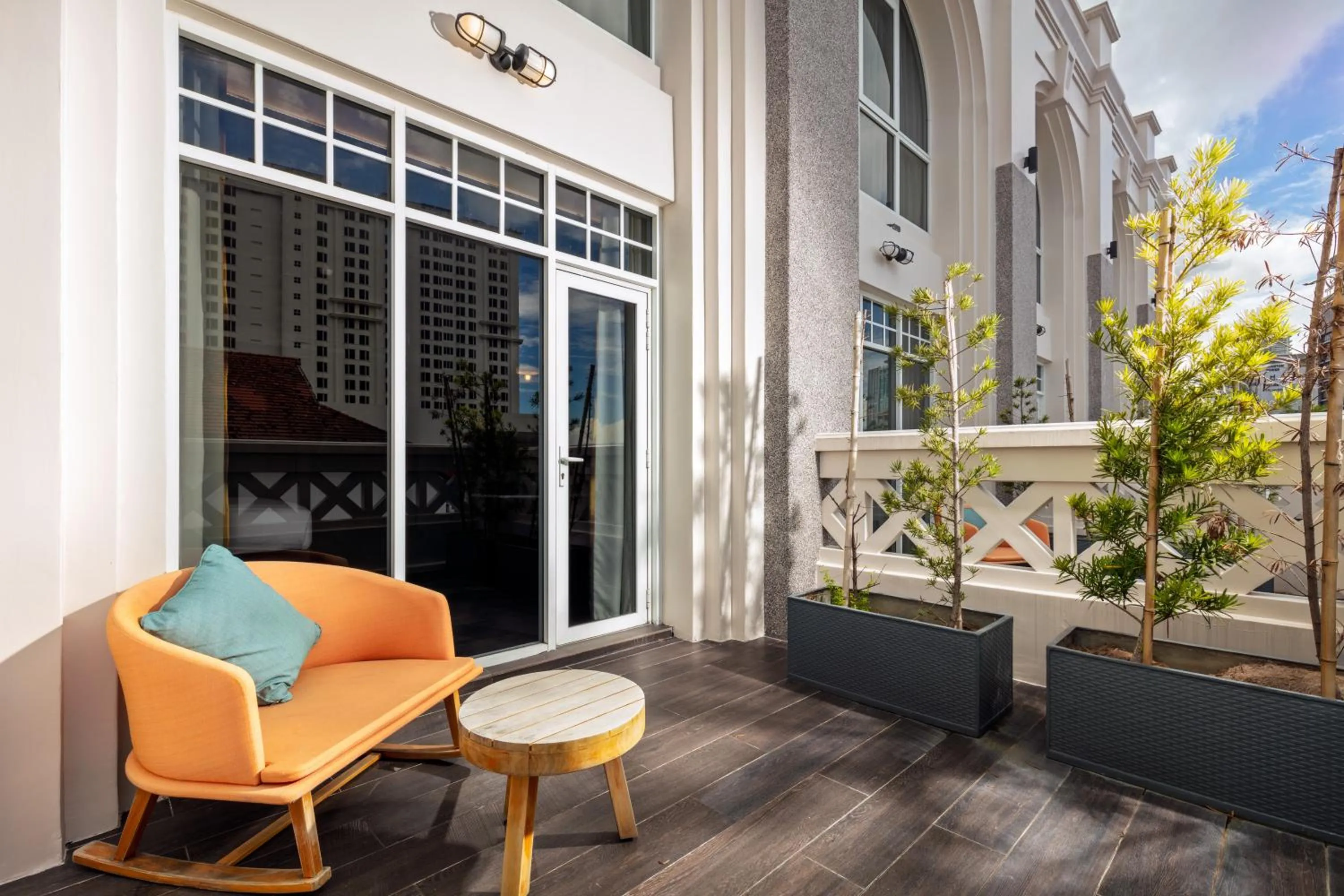 Balcony/Terrace in The George Penang by The Crest Collection