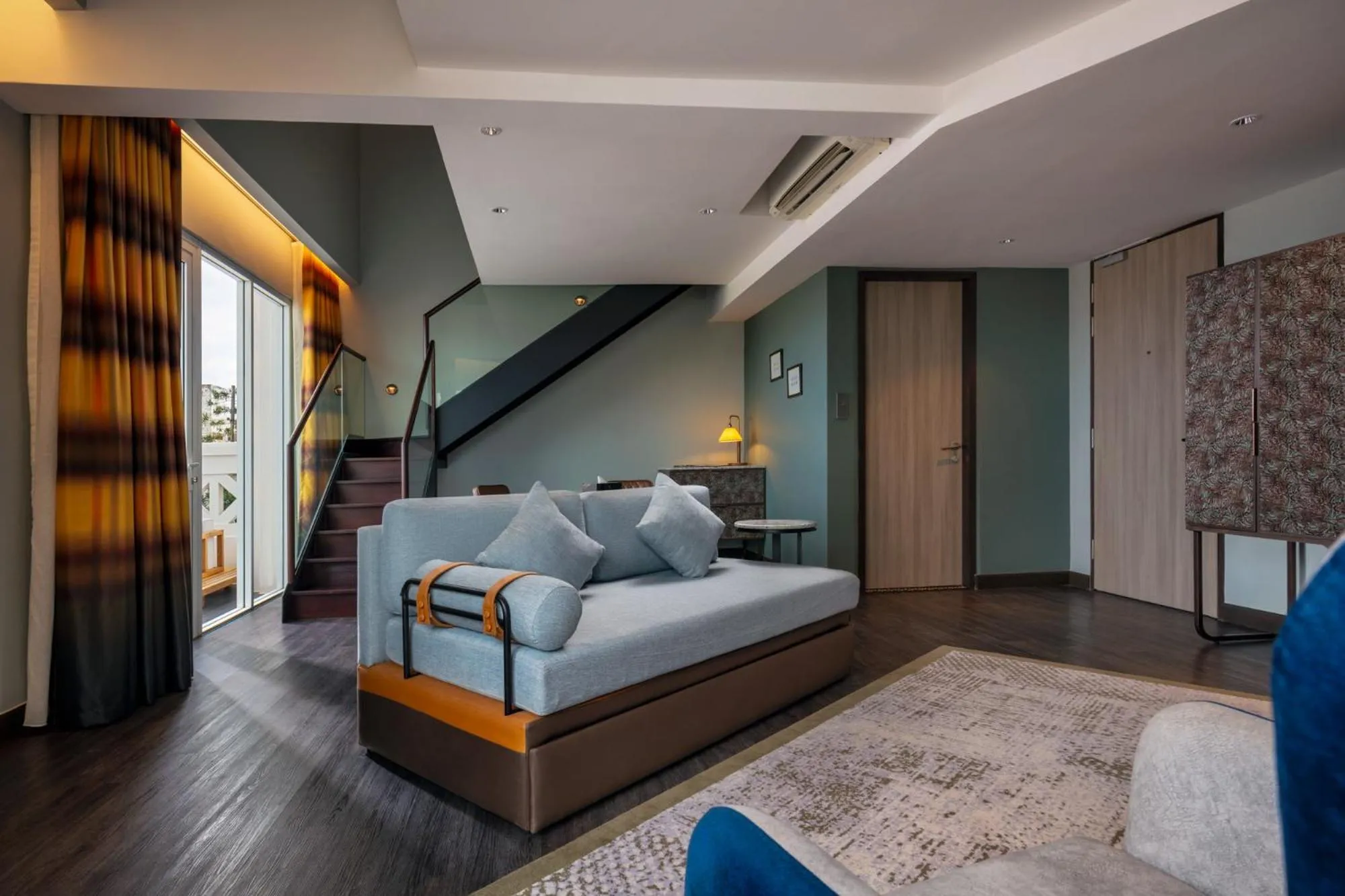 Living room, Bed in The George Penang by The Crest Collection