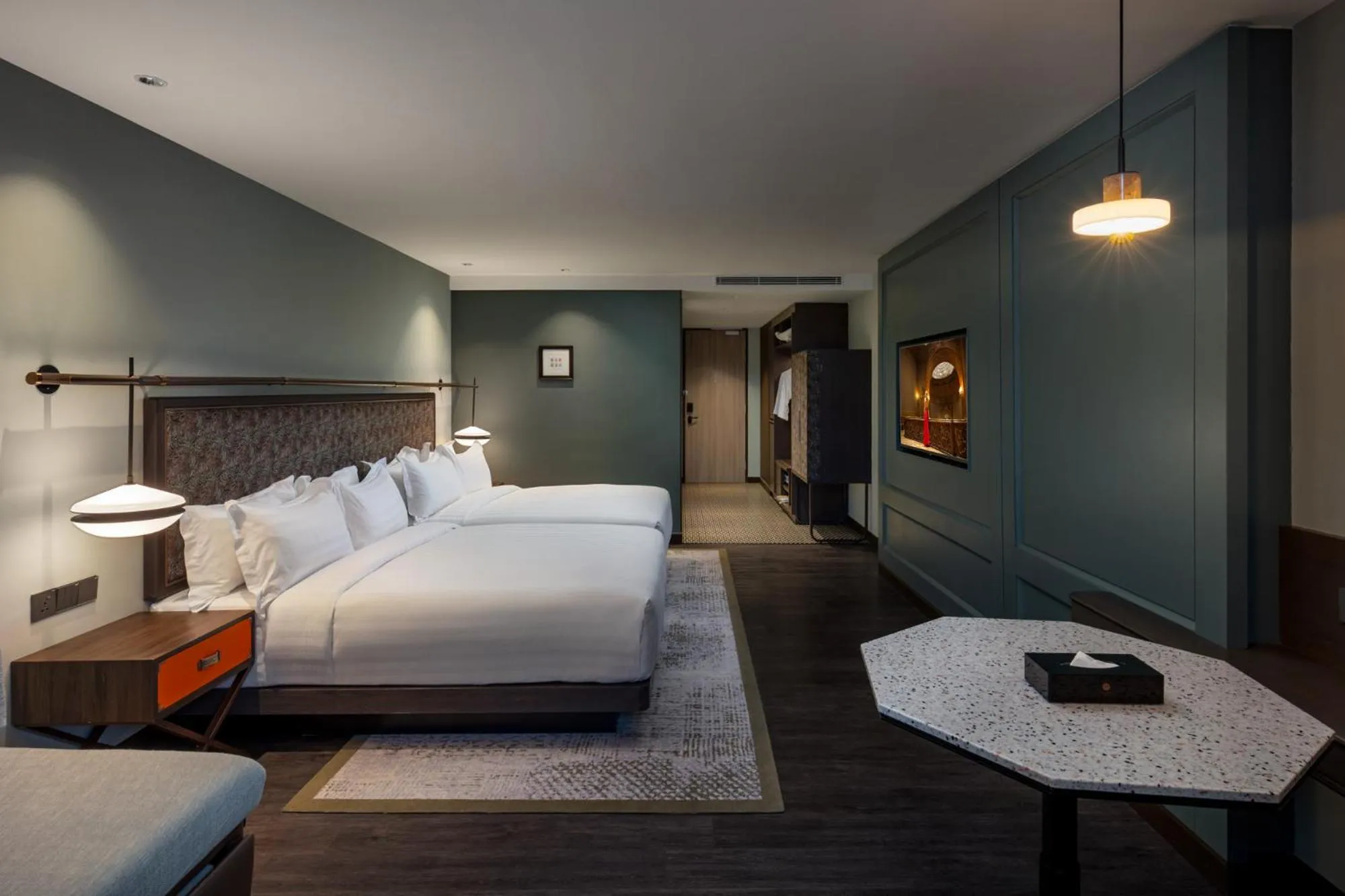 Bedroom, Bed in The George Penang by The Crest Collection