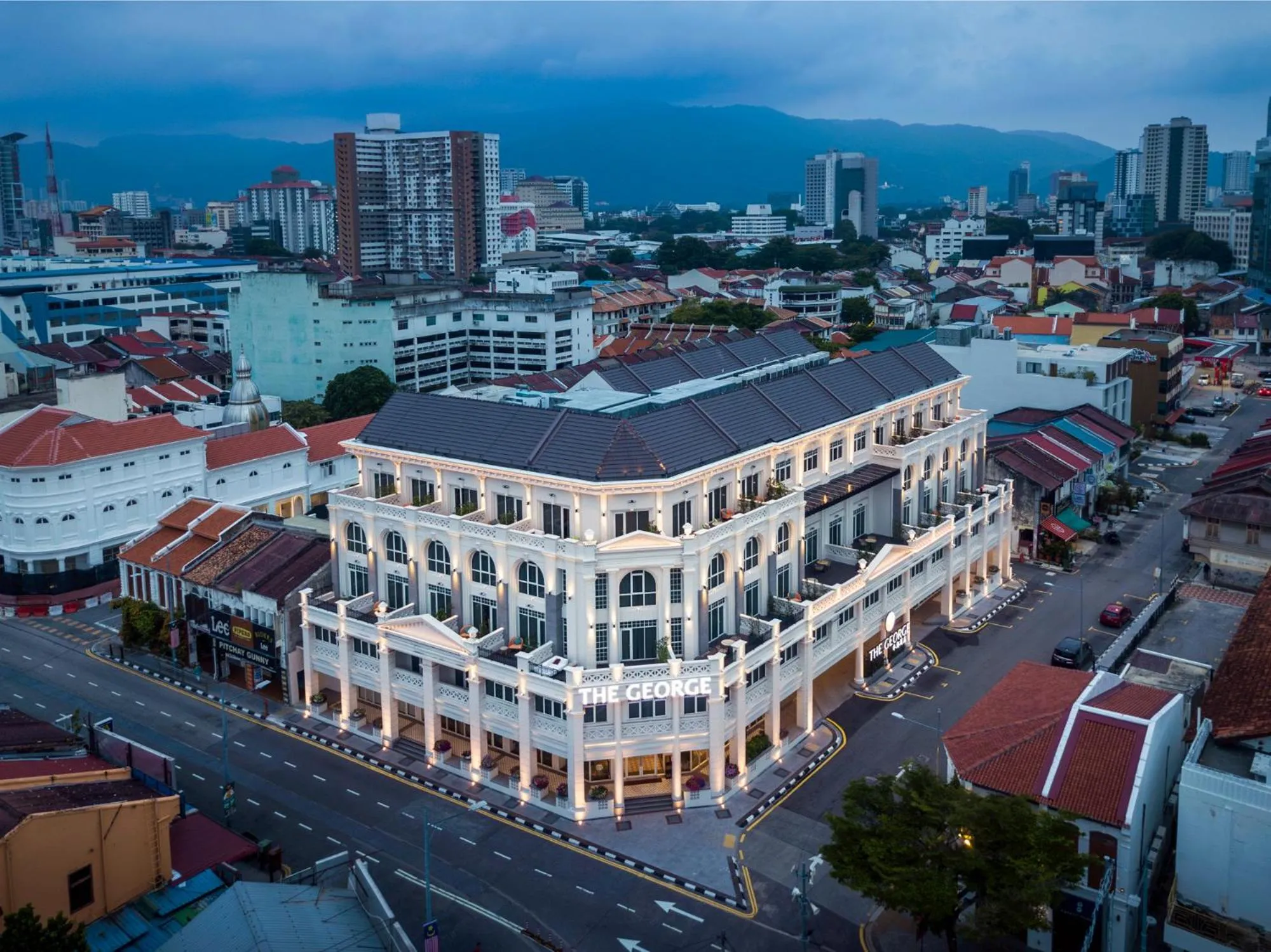 Property building in The George Penang by The Crest Collection