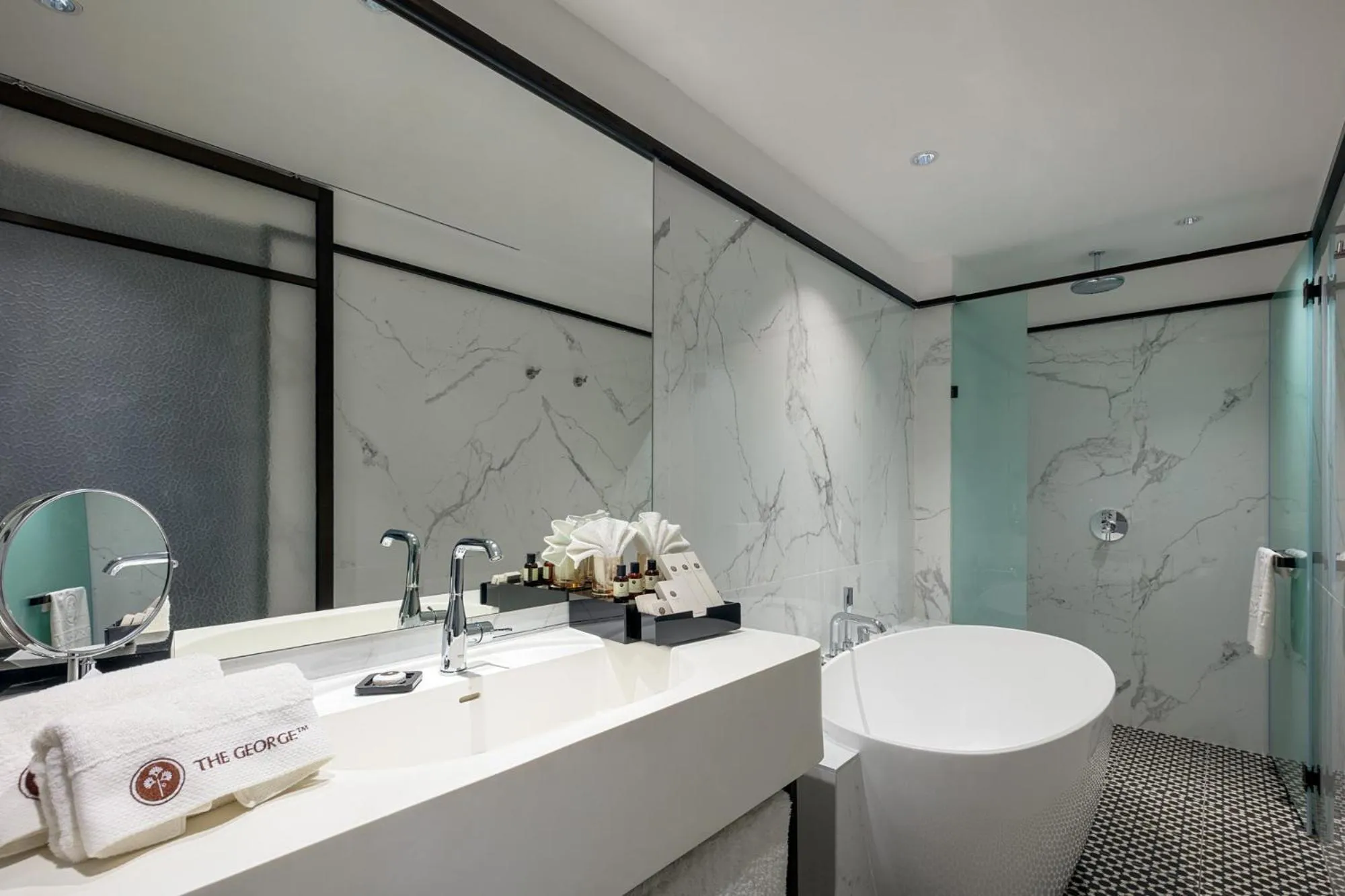 Bathroom in The George Penang by The Crest Collection
