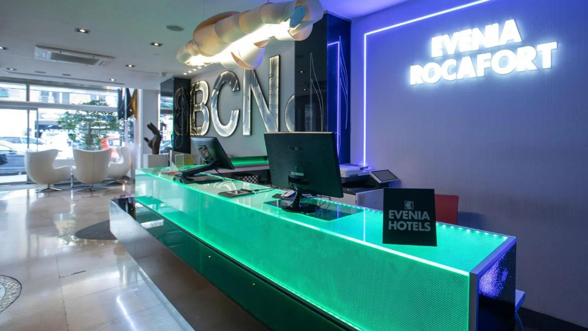 Lobby or reception in Evenia Rocafort