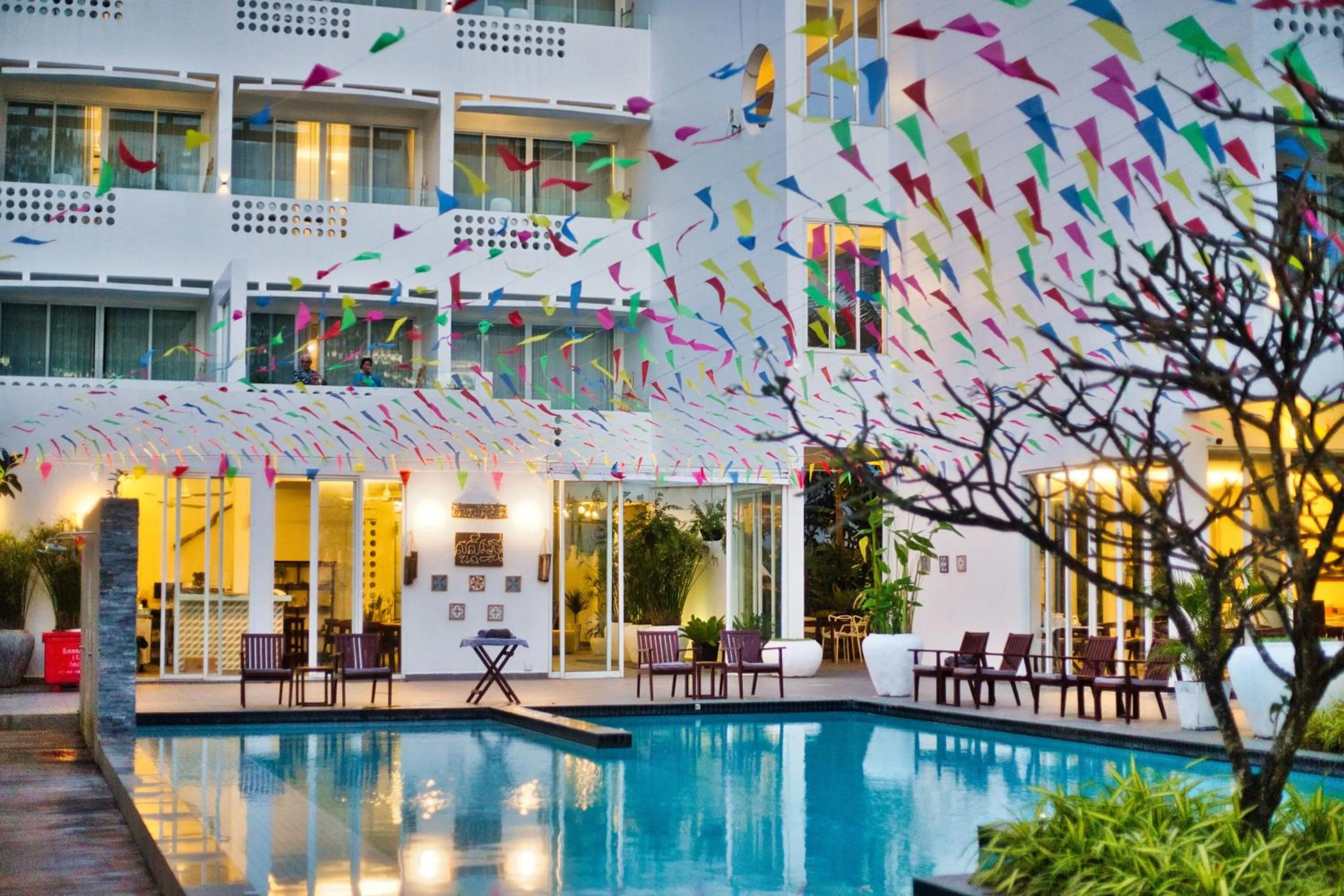 Swimming pool in Naiya Sea Resort