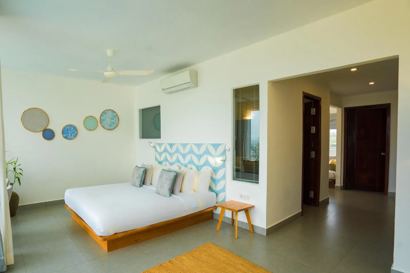 View (from property/room), Bed in Naiya Sea Resort