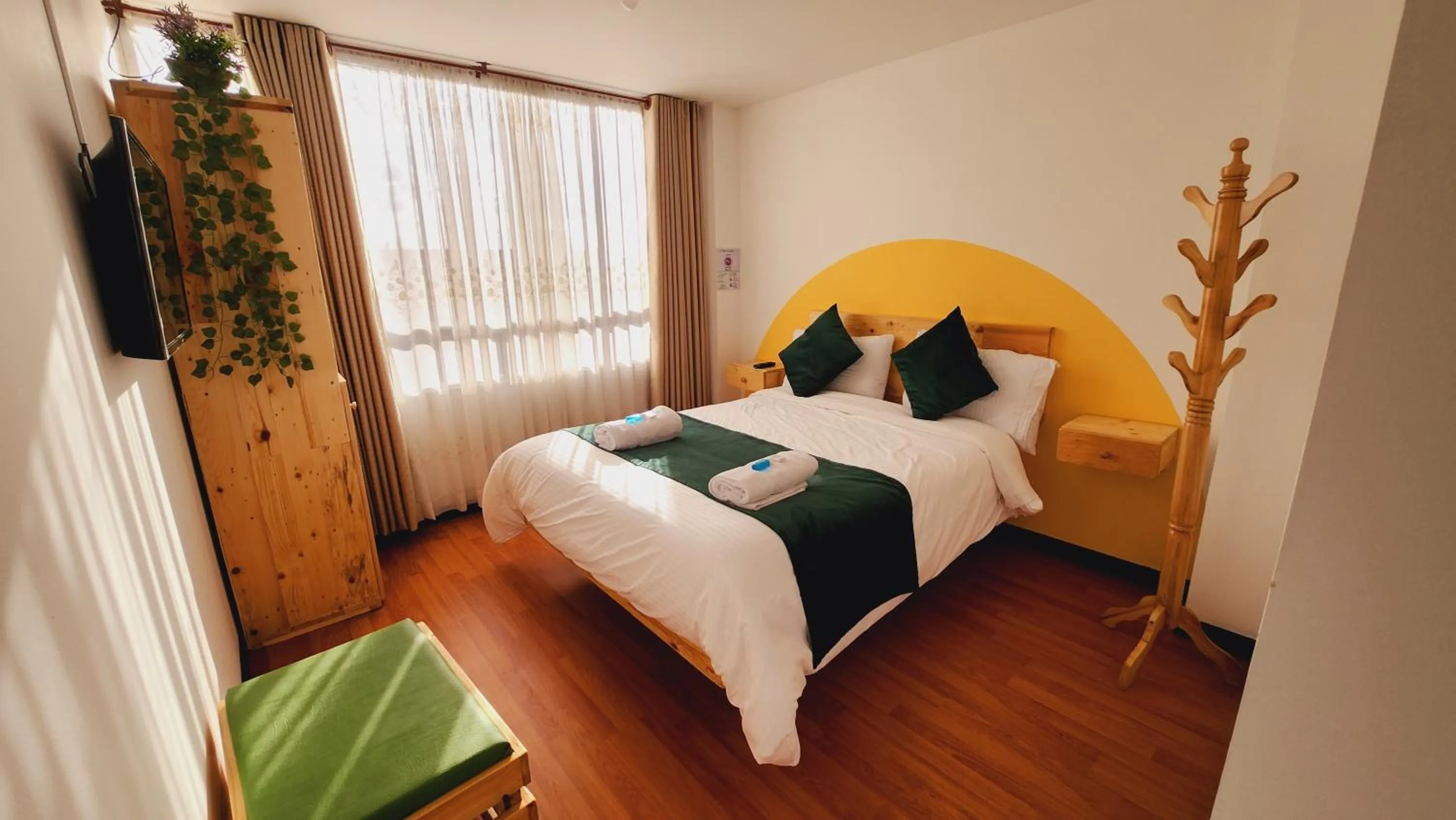 Bedroom, Bed in Hotel Natural Sevgi