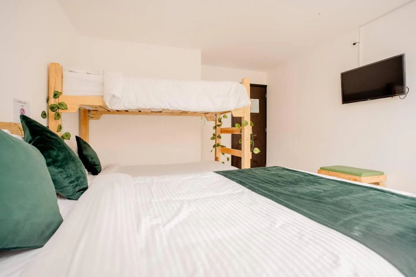 Bed in Hotel Natural Sevgi