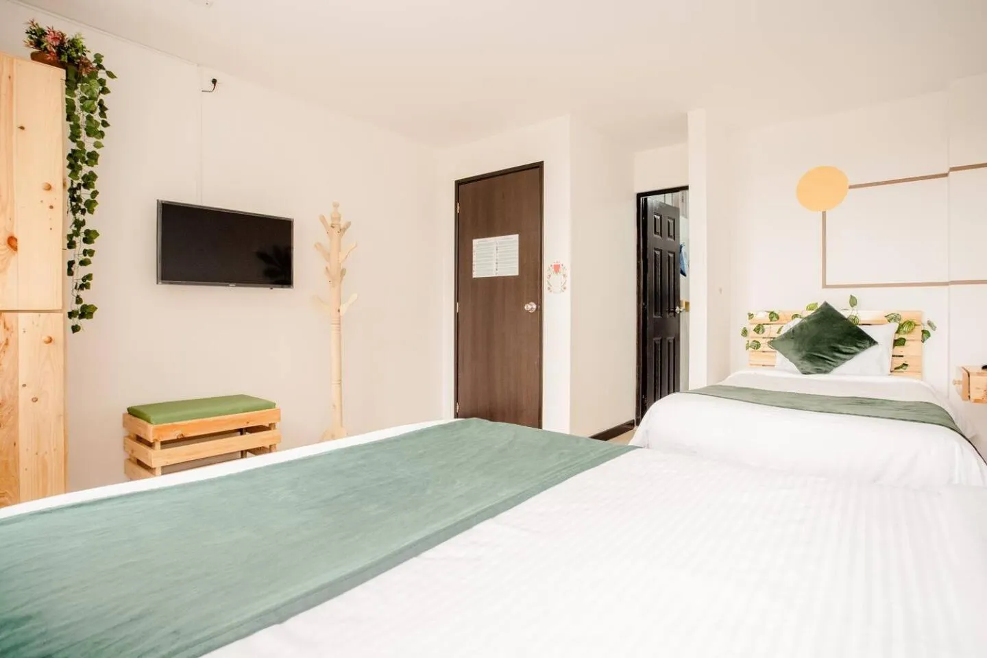 Bed in Hotel Natural Sevgi