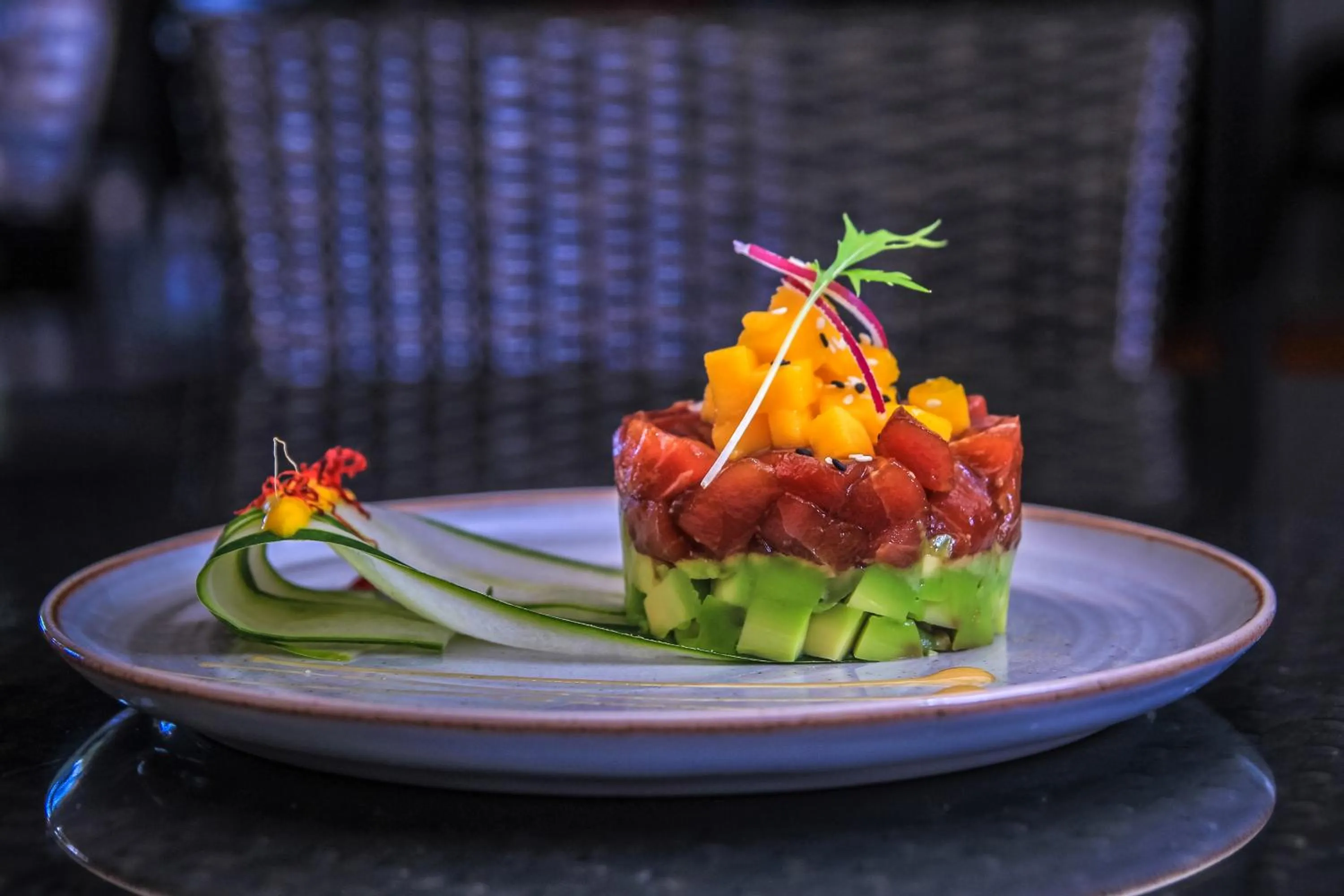 Food in Café de Playa Beach Front Hotel