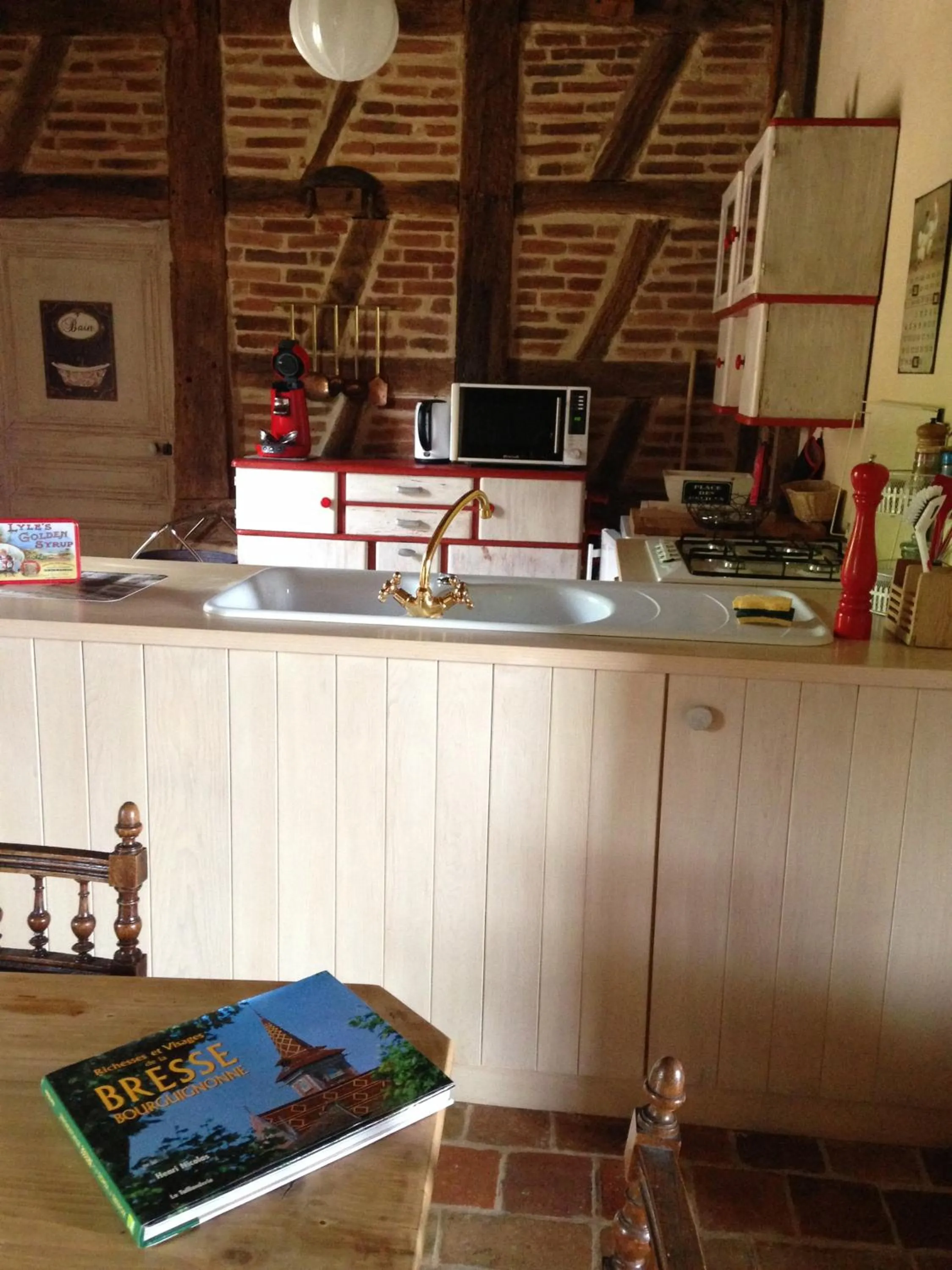 Kitchen or kitchenette in Marguerite's Ferme rustique