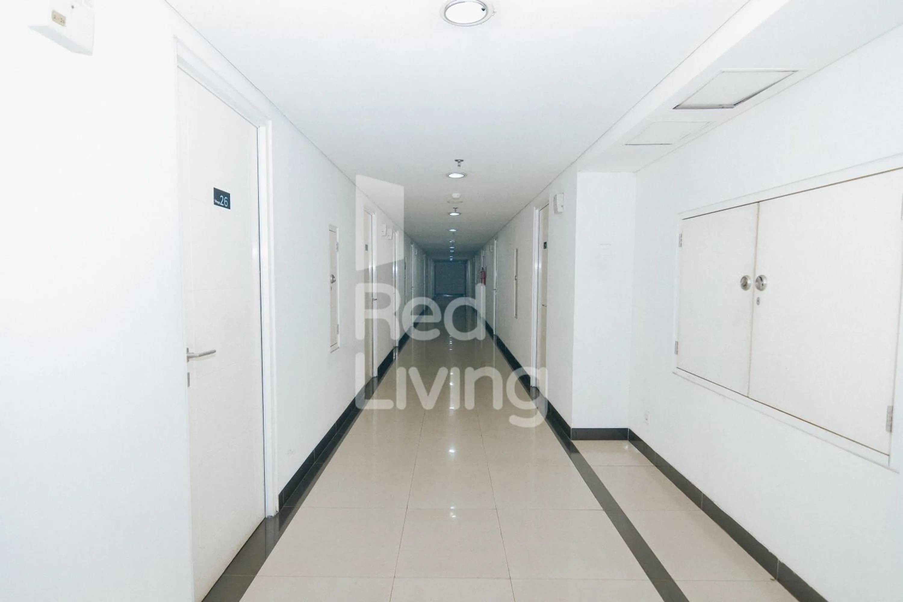 Property building in Redliving Apartemen Grand Sentraland - AT Properti Tower Pink