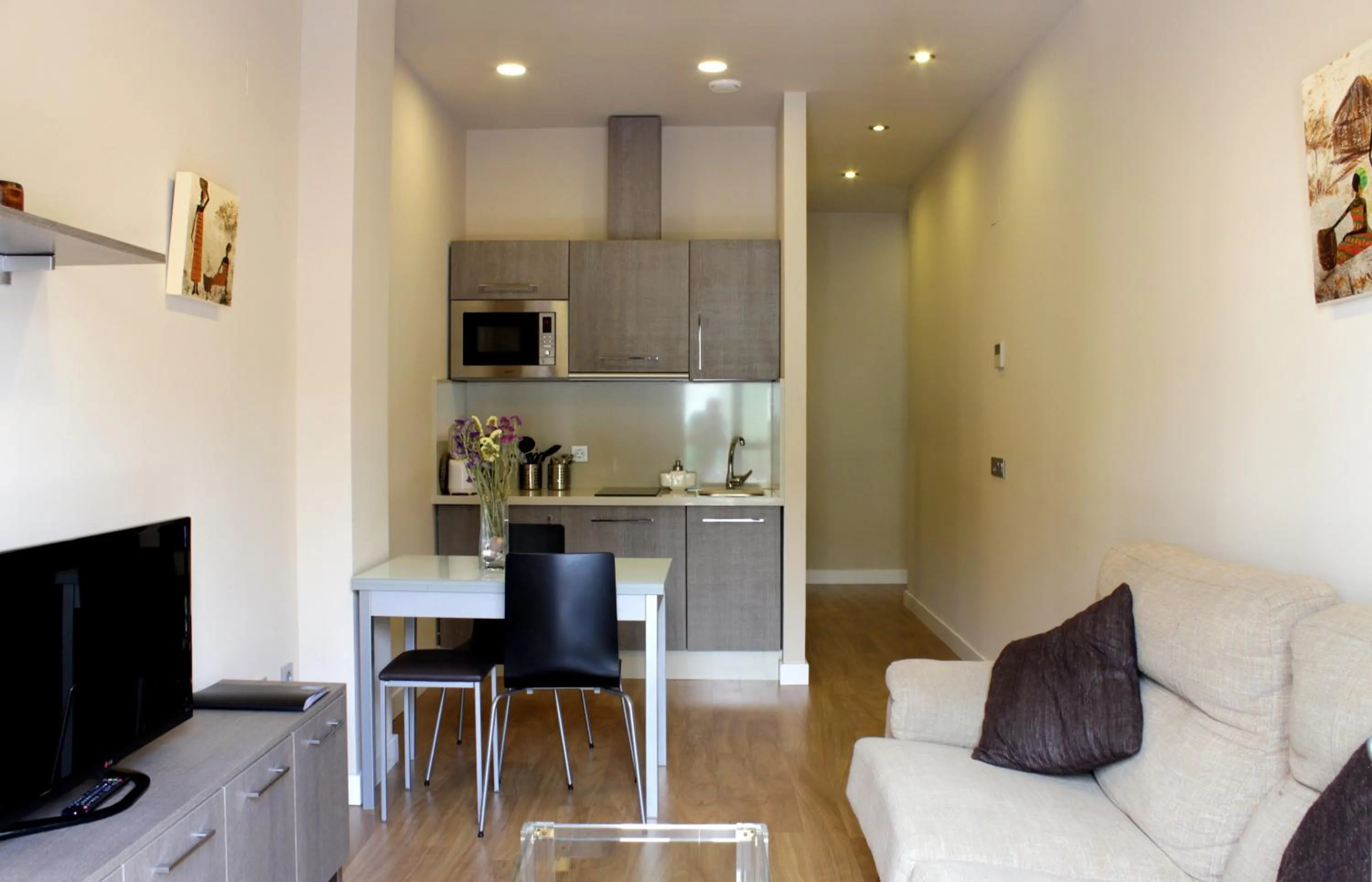 Living room in SEVITUR Seville Comfort Apartments