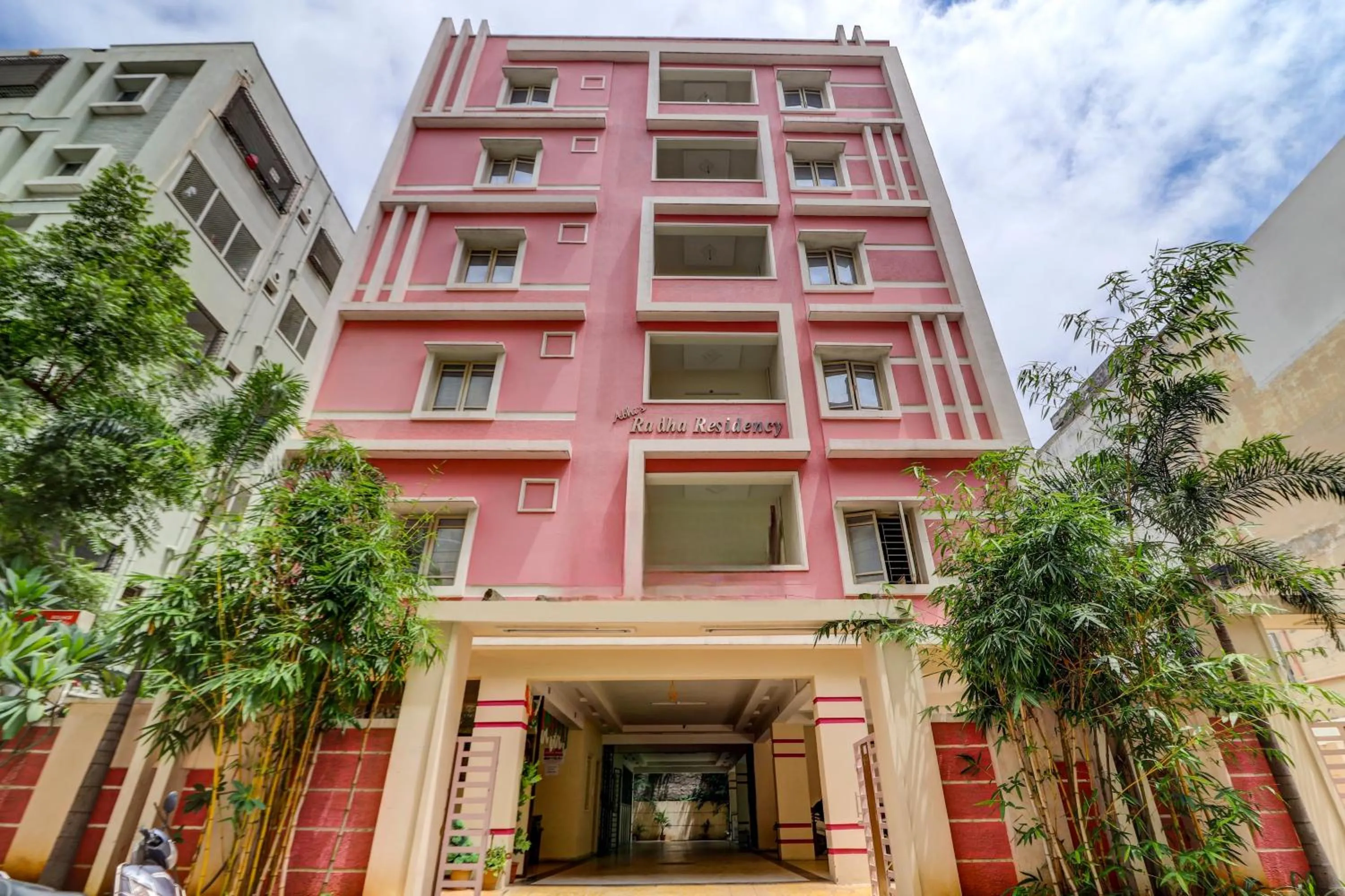 Facade/entrance in Hotel Atlas Stays Kukatpally Hyderabad