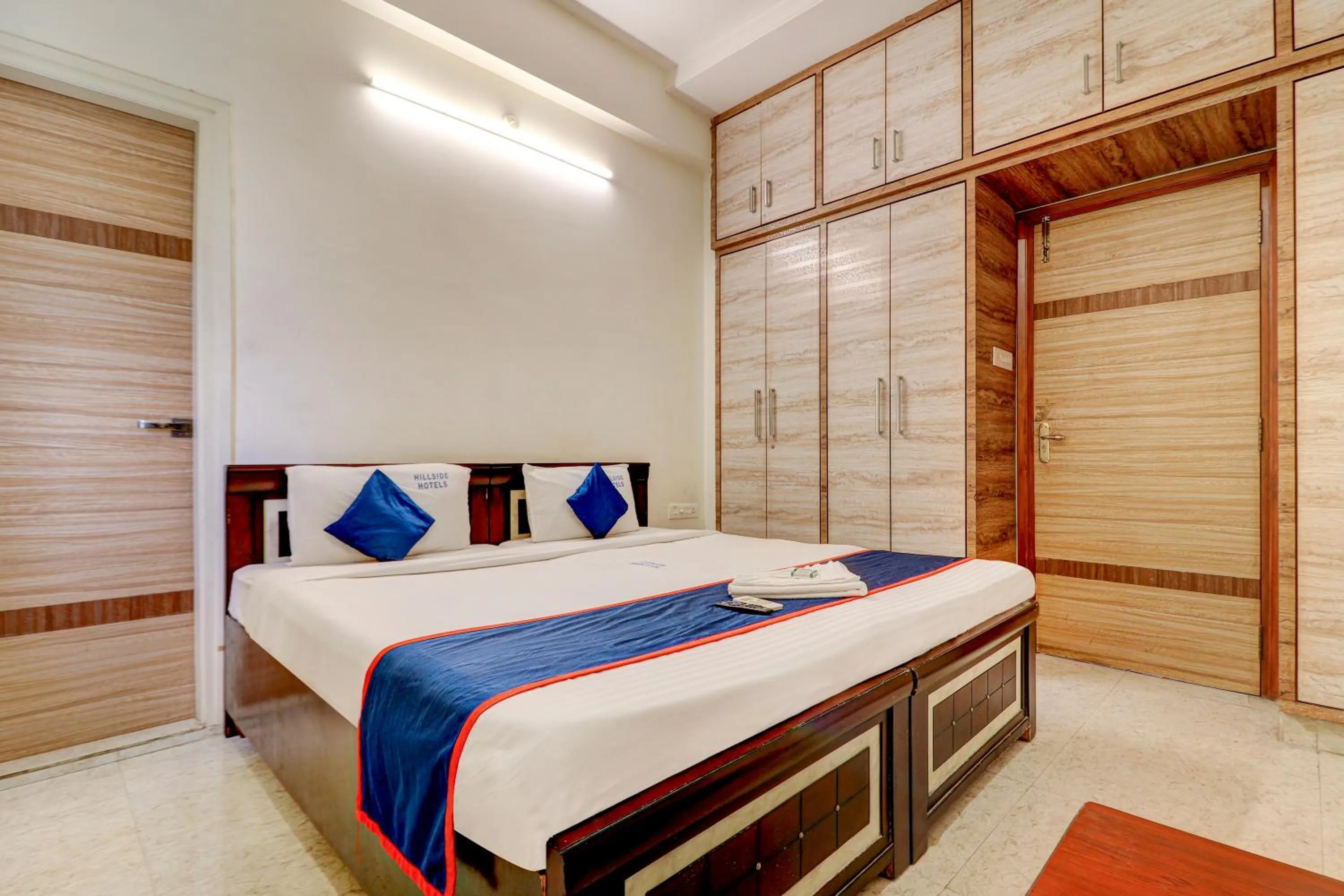 Bed in Hotel Atlas Stays Kukatpally Hyderabad