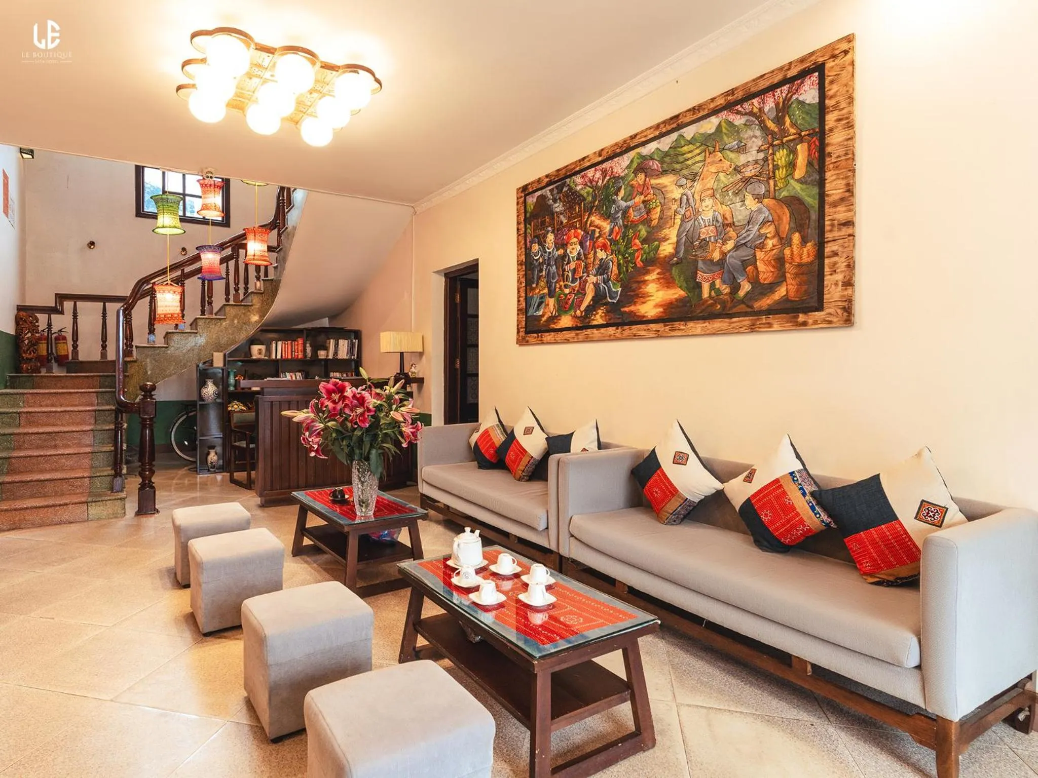 Lobby or reception in Le Boutique Sapa Hotel